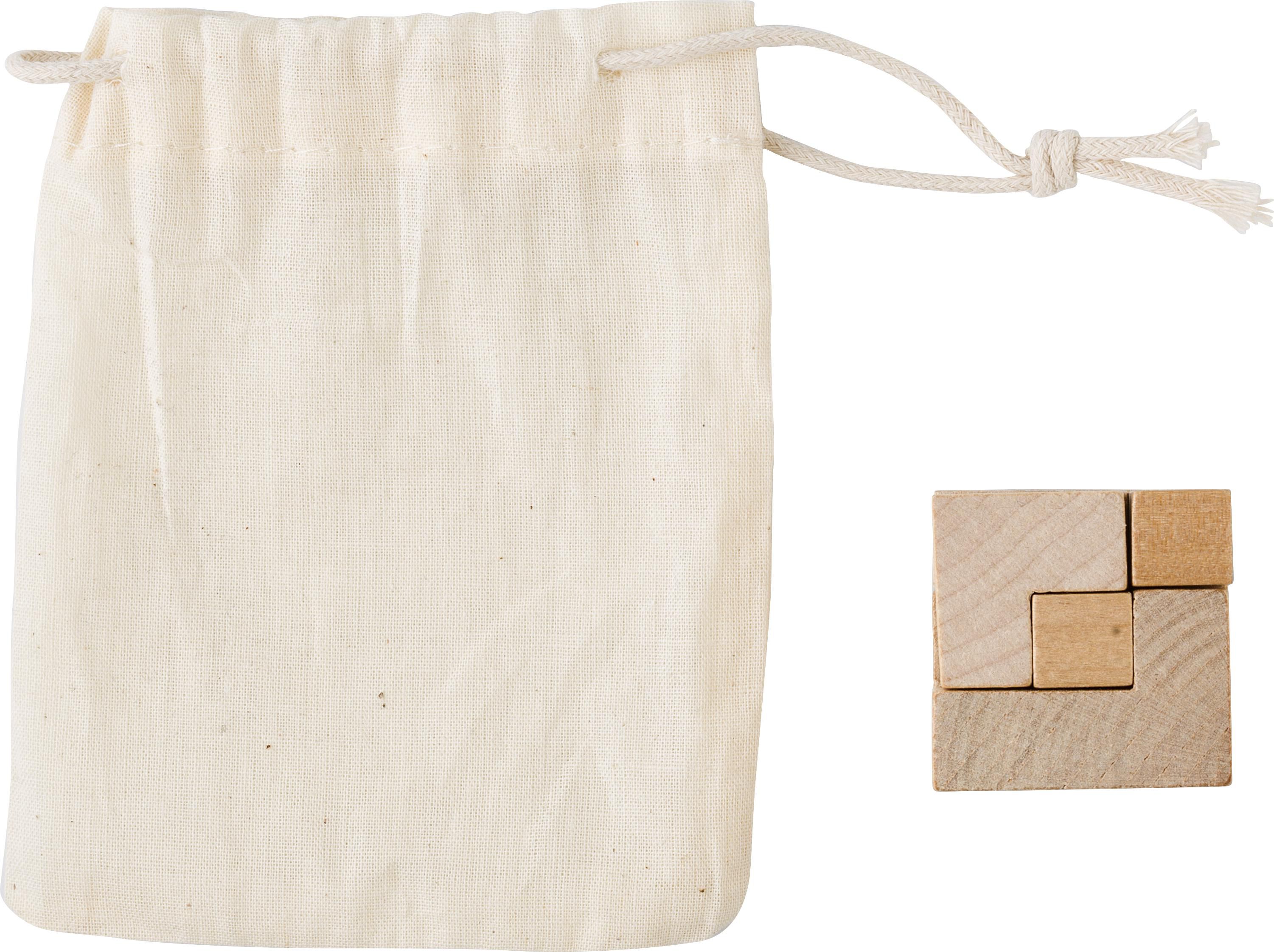 Puzzle cubo de madera Amber