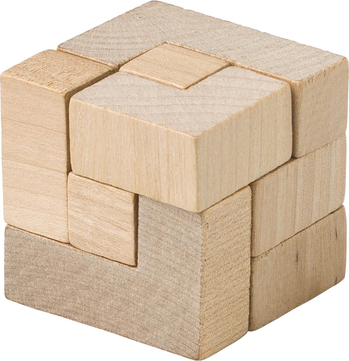 Puzzle cubo de madera Amber