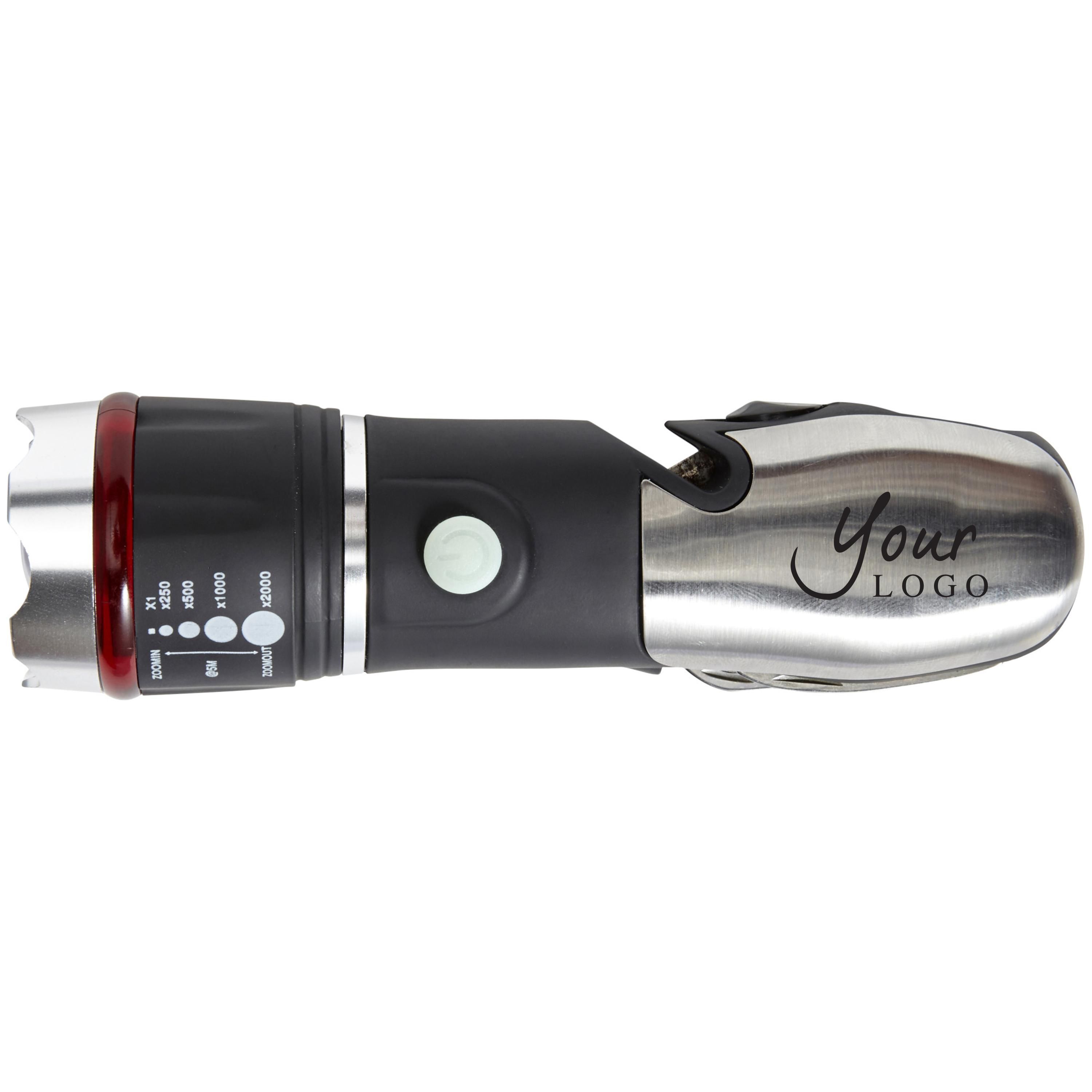 Linterna de metal 8 en 1 Amayah