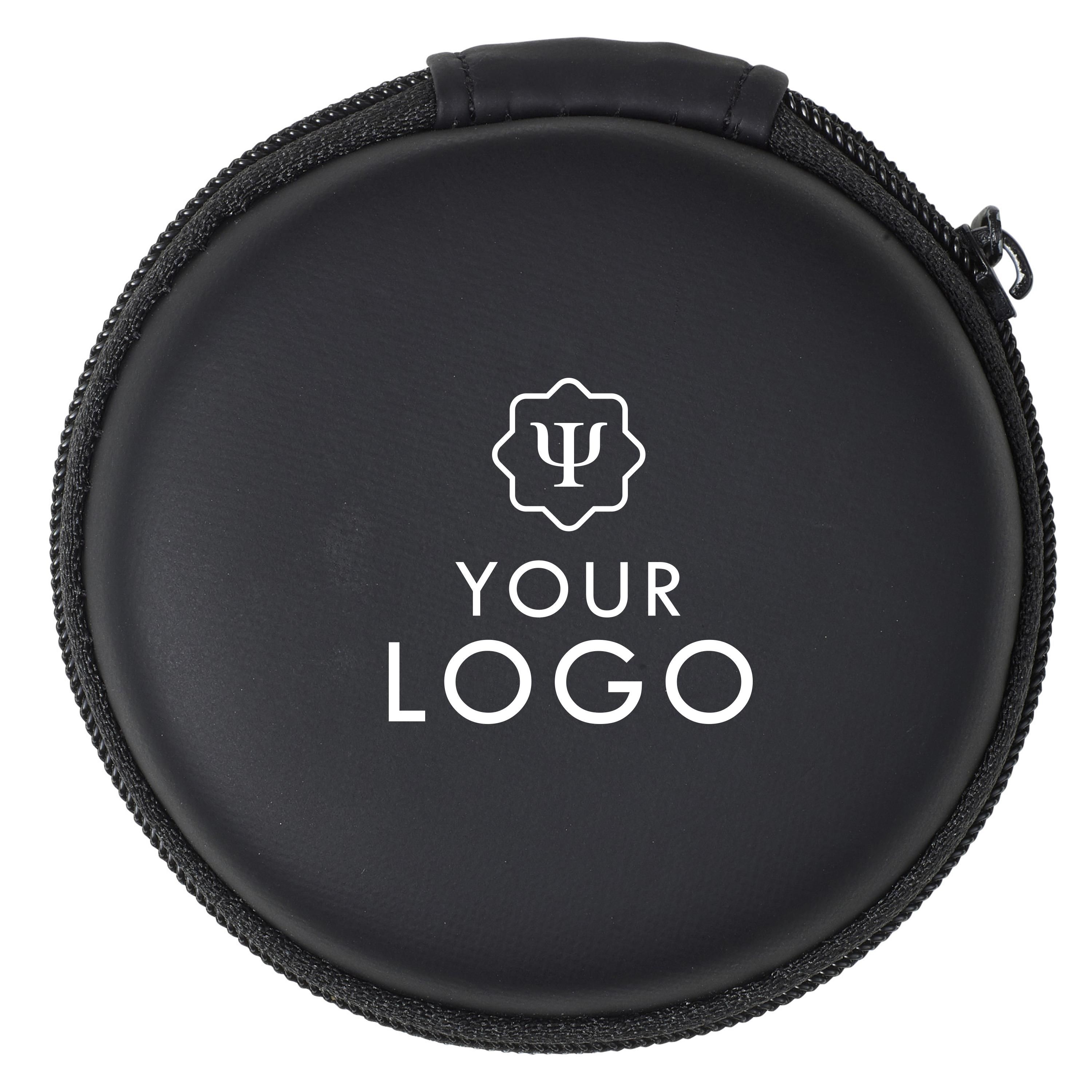 Estuche ABS con auriculares Aria