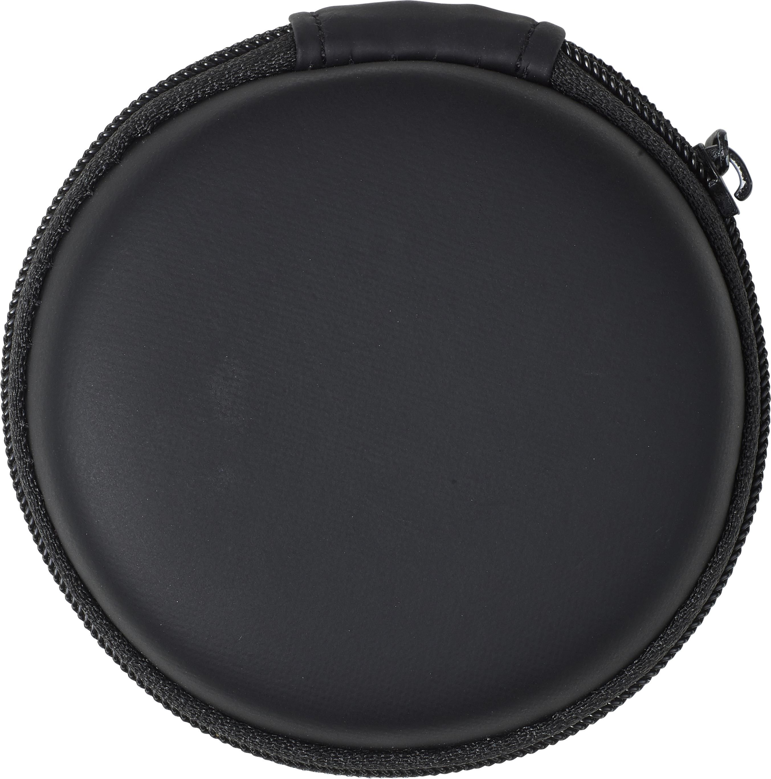 Estuche ABS con auriculares Aria