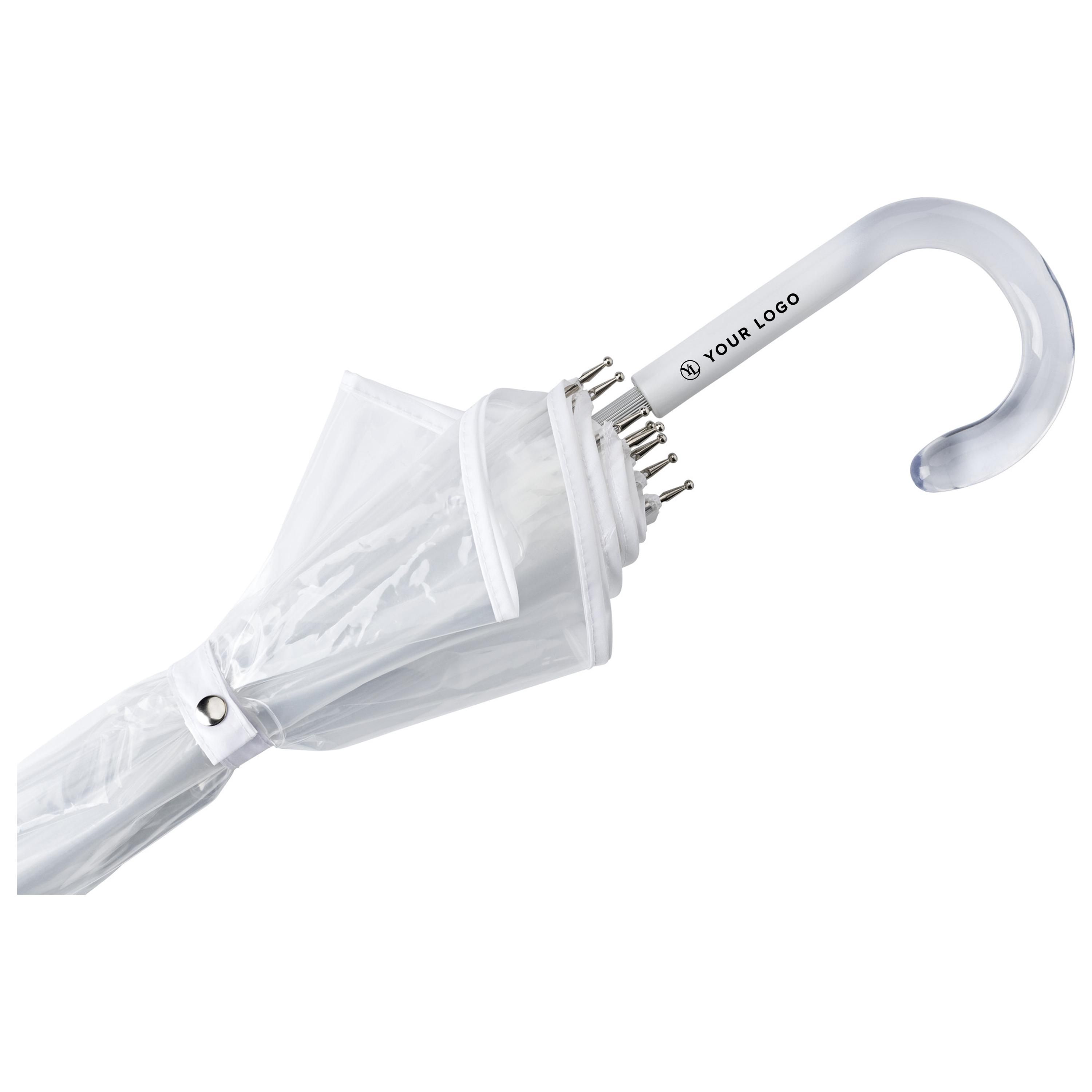 Paraguas transparente de PVC Mahira