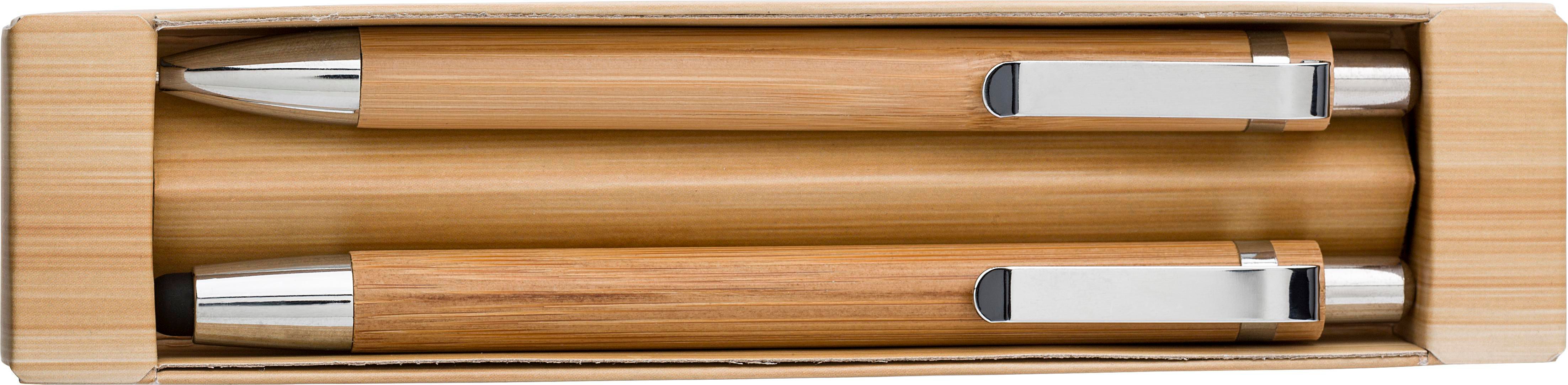 Set de escritura de bambú Darlene