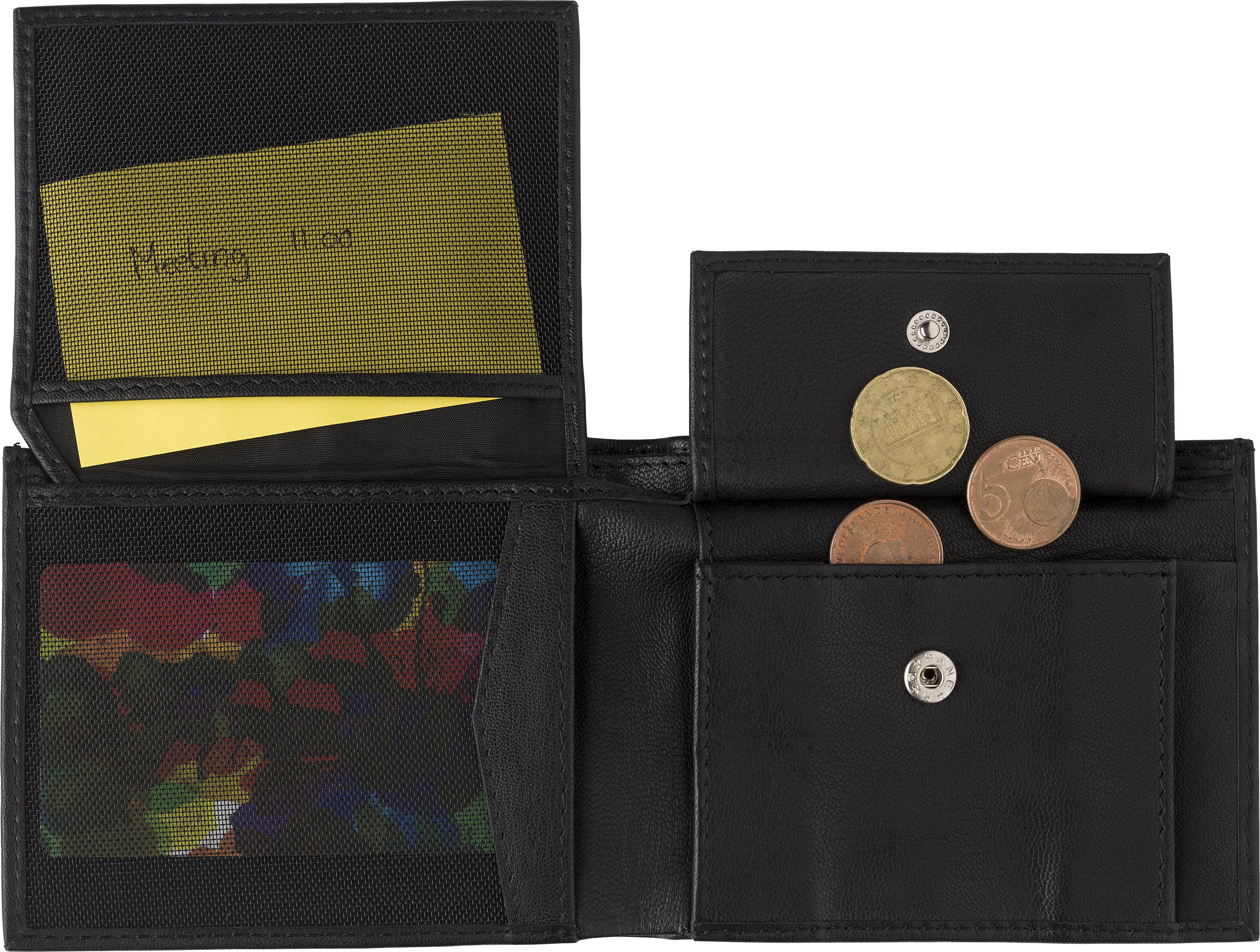 Cartera RFID de piel Yvonne