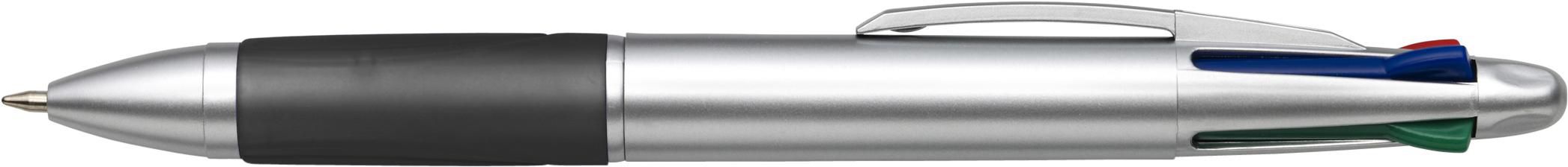 Bolígrafo de plástico con 4 tintas Chloë