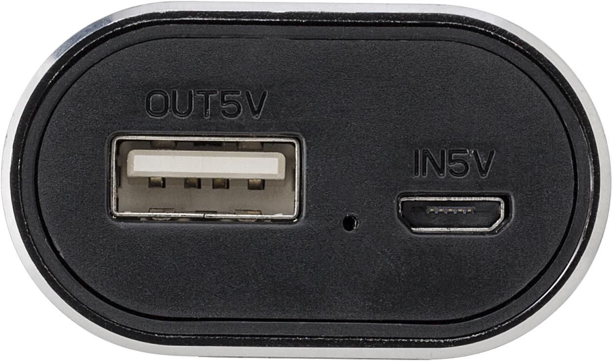 Power Bank de aluminio, 2 en 1 Letitia