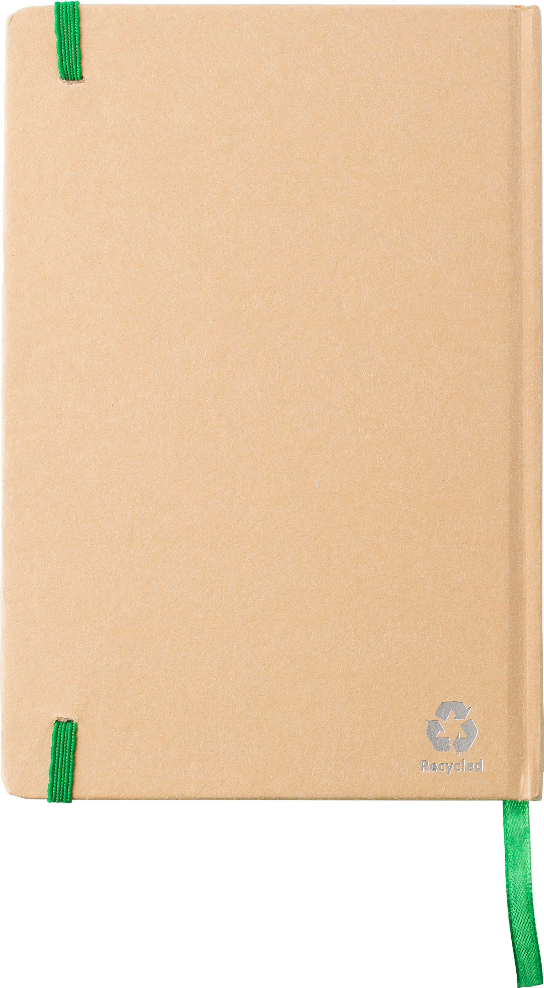 Cuaderno de papel reciclado (A5) Gianni