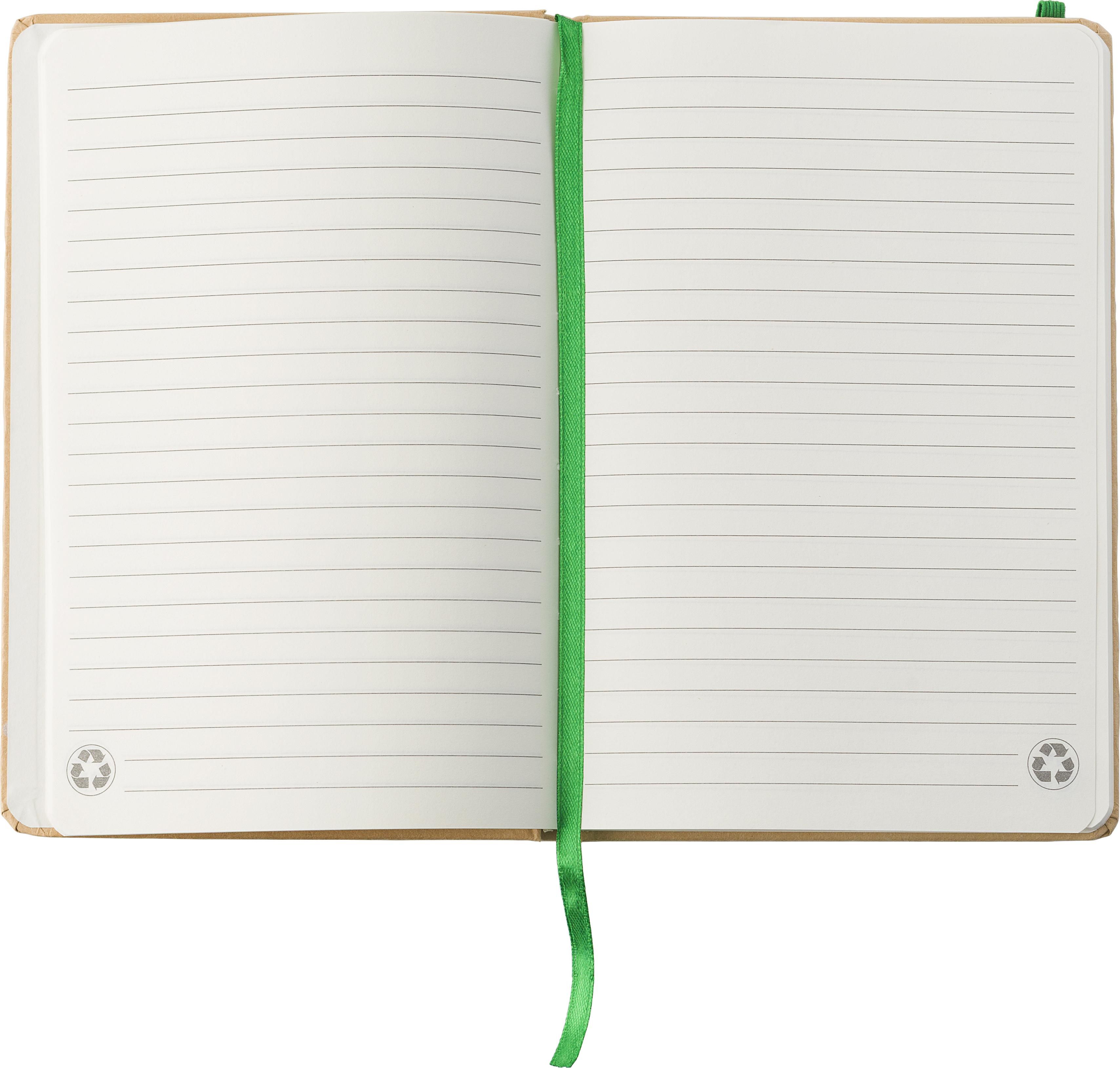 Cuaderno de papel reciclado (A5) Gianni