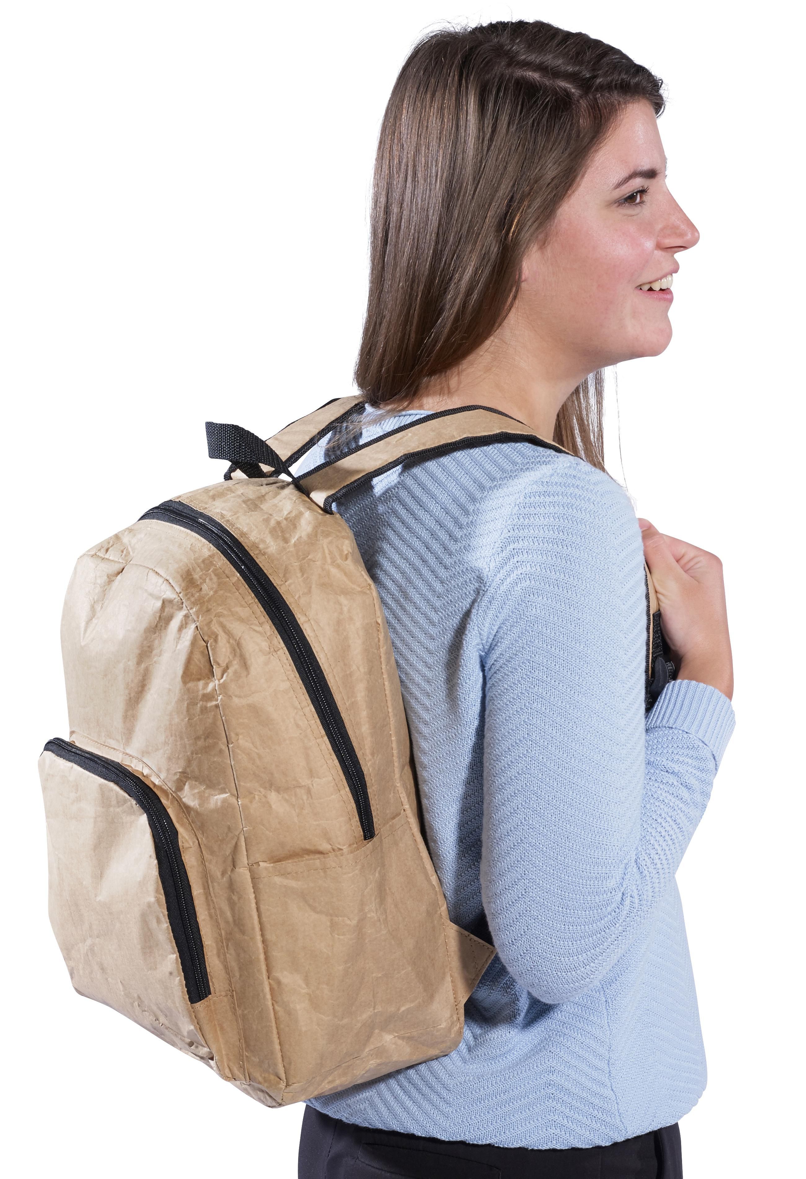 Mochila-nevera de papel laminado Maddie