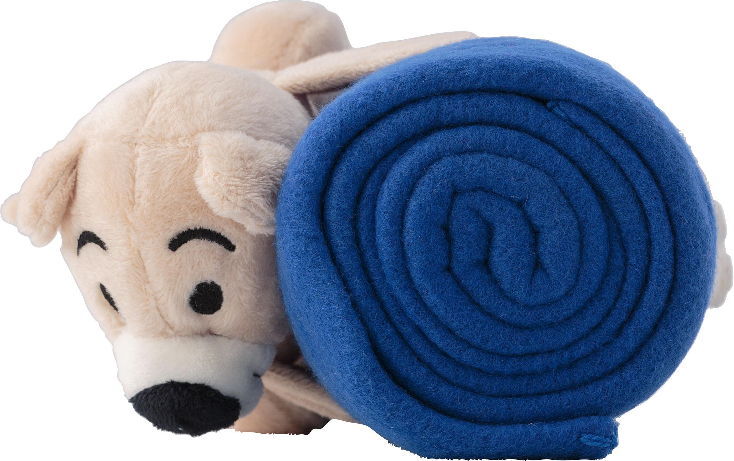 Oso de peluche con manta polar Owen