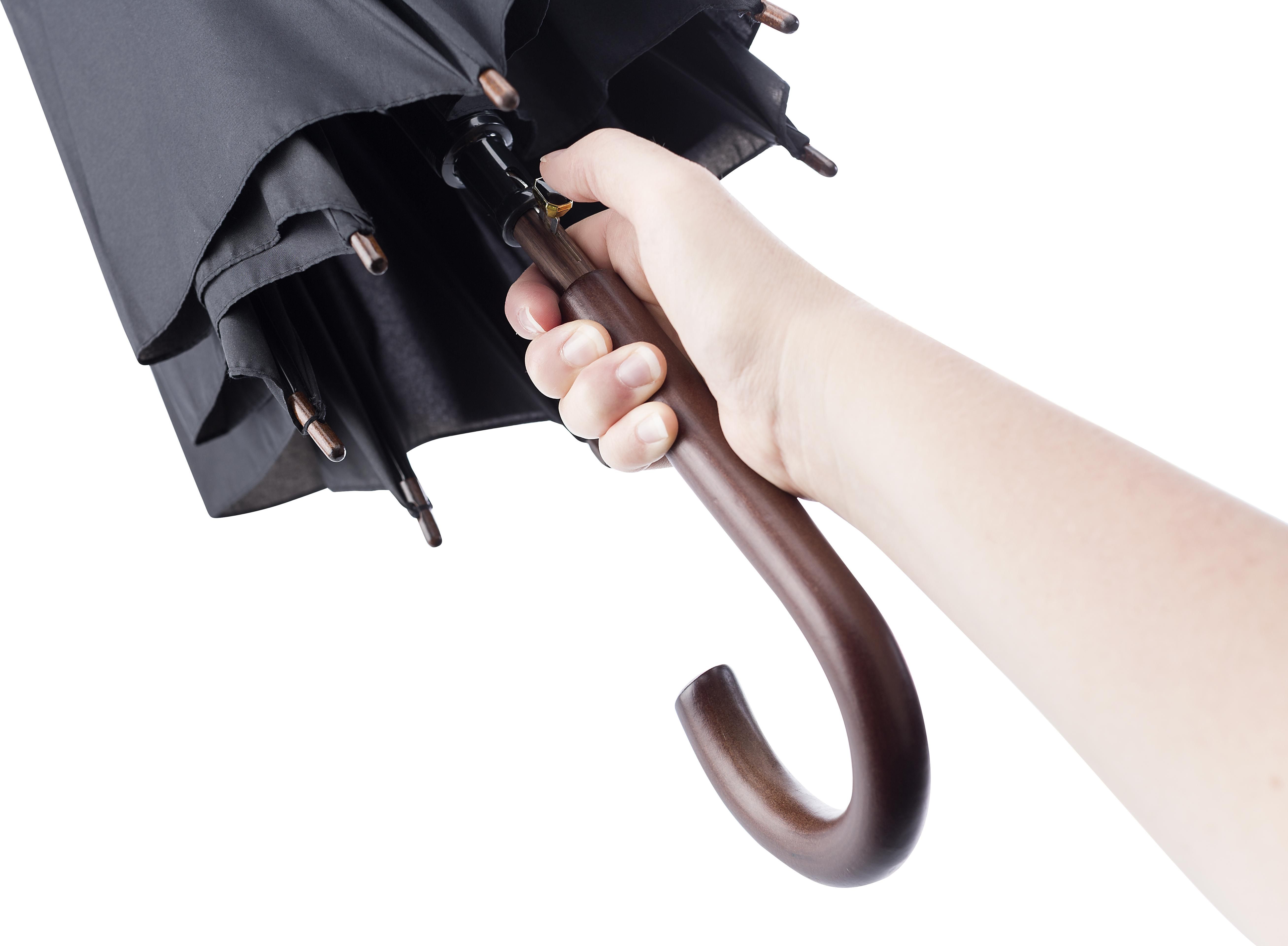 Paraguas de rPET y poliéster Barry