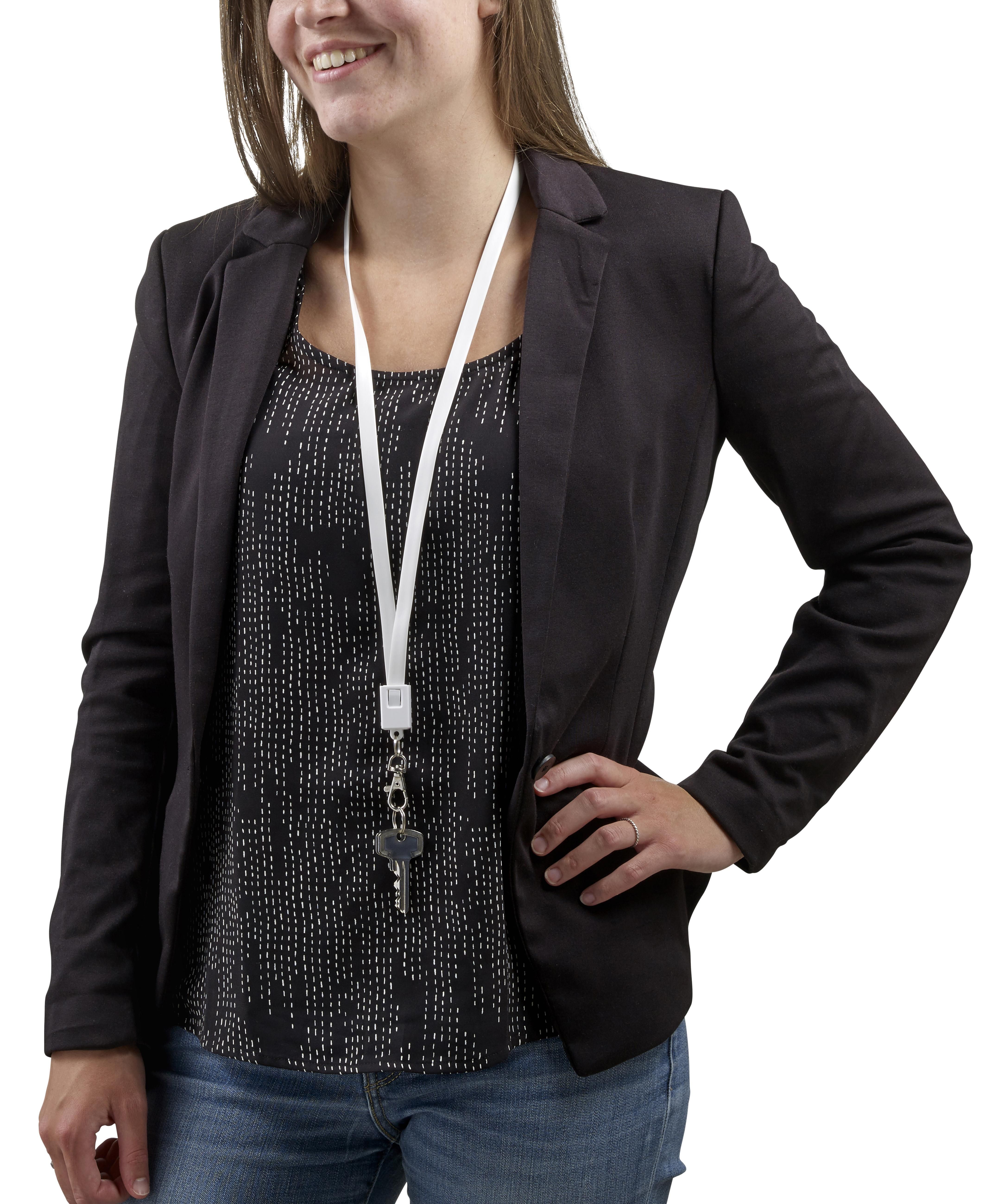 Lanyard TPE con cable cargador Marguerite