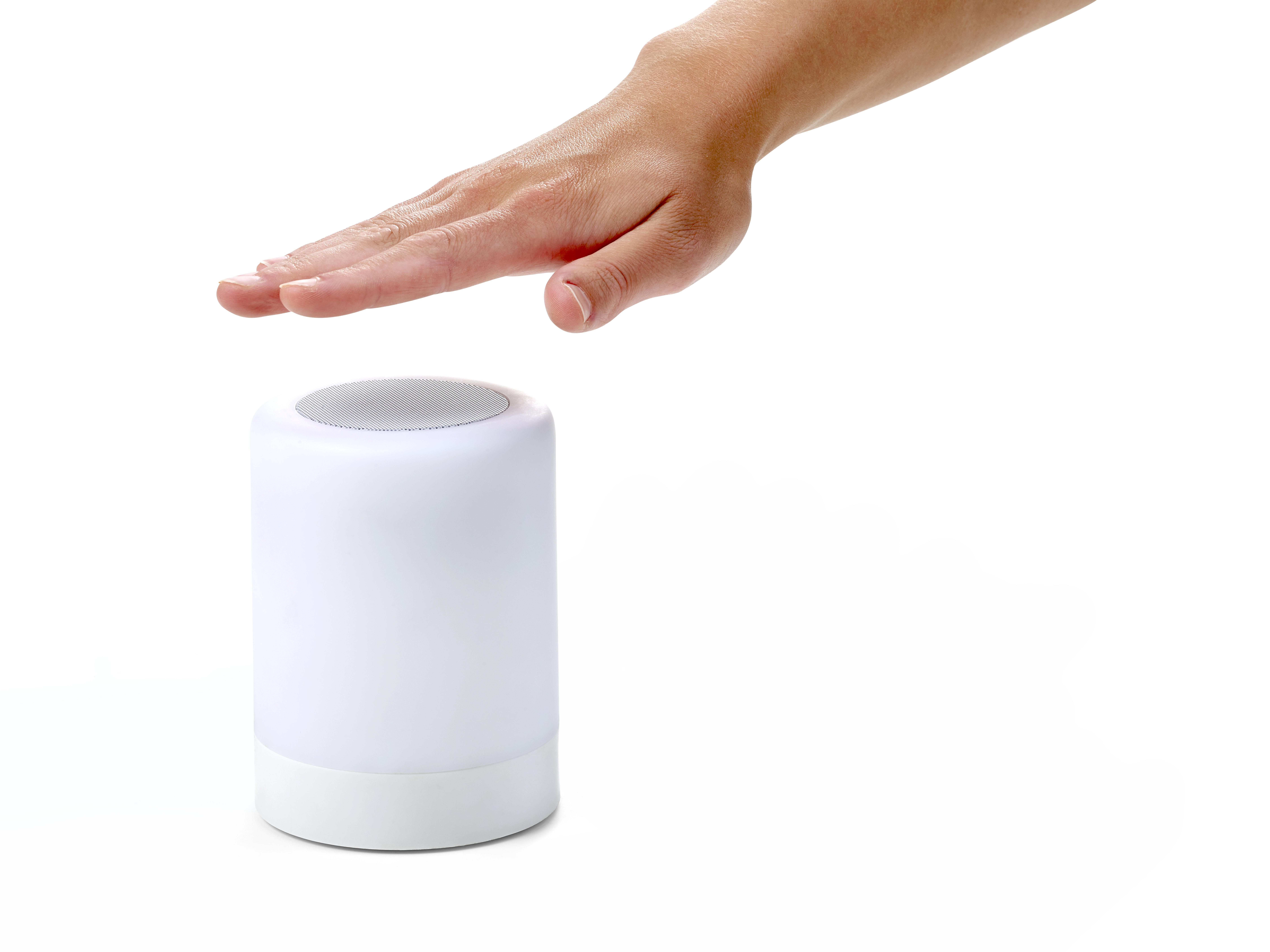 Altavoz inalámbrico LED de ABS Leilani