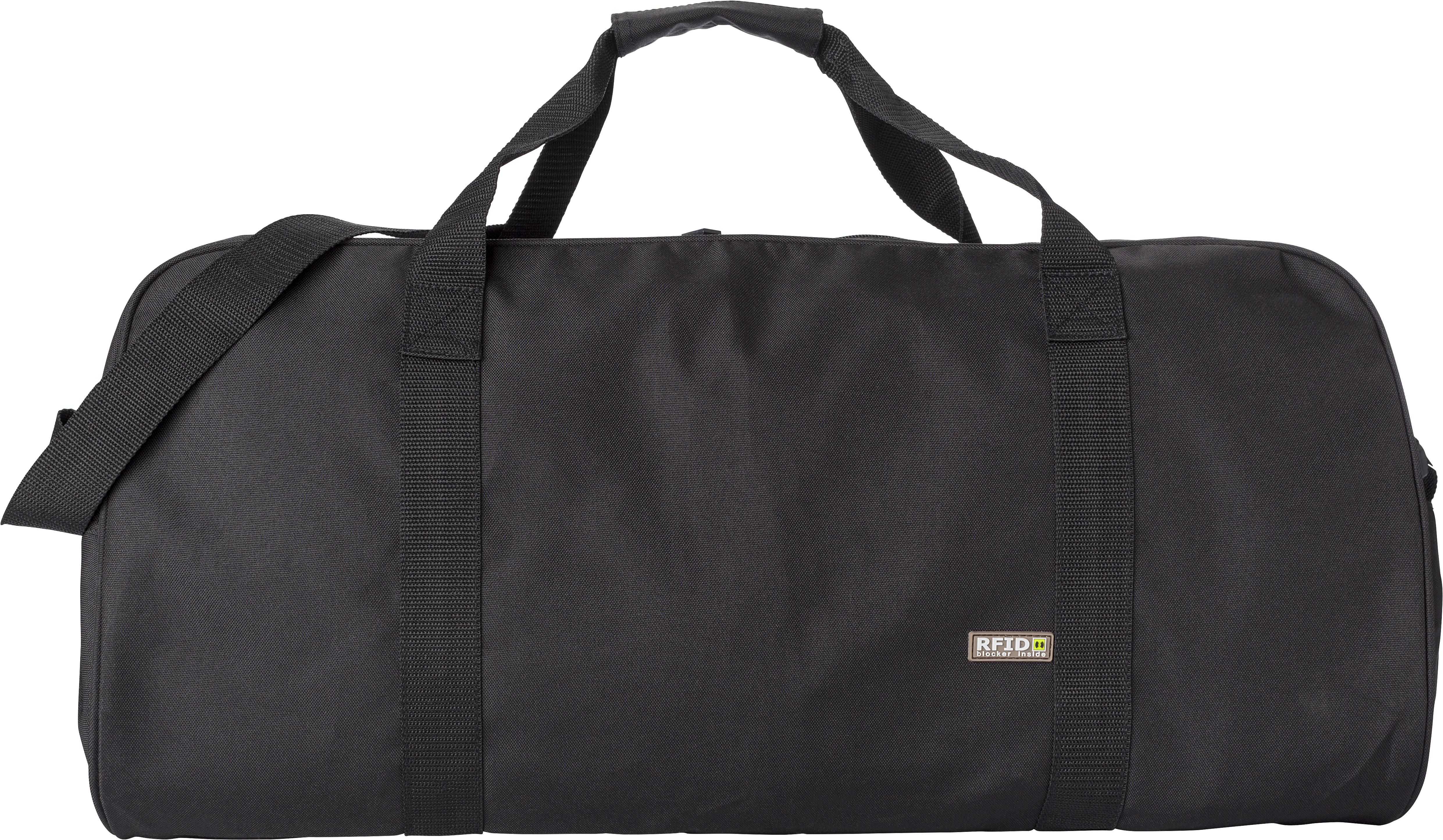 Bolsa deportiva de poliéster con RFID Roscoe