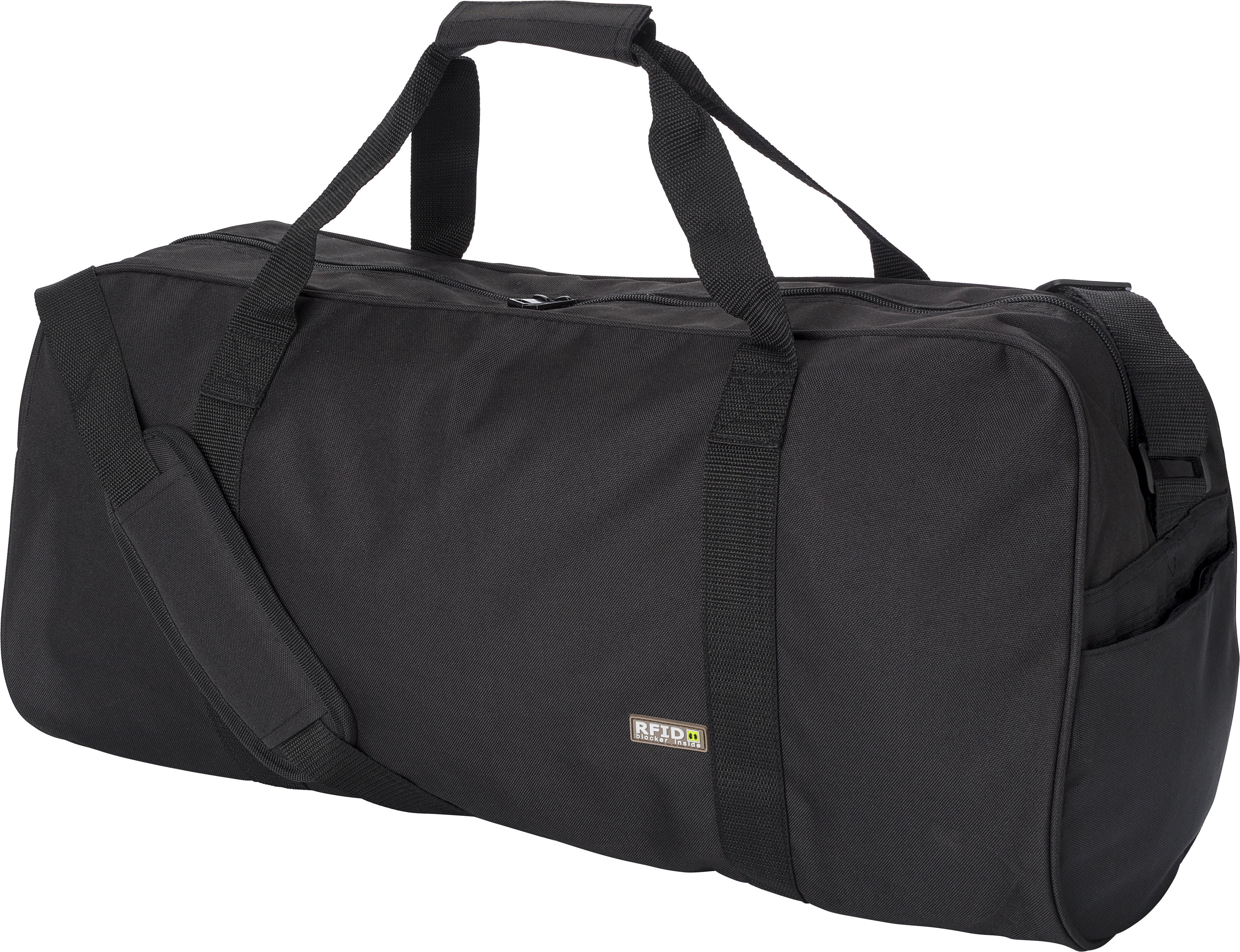 Bolsa deportiva de poliéster con RFID Roscoe