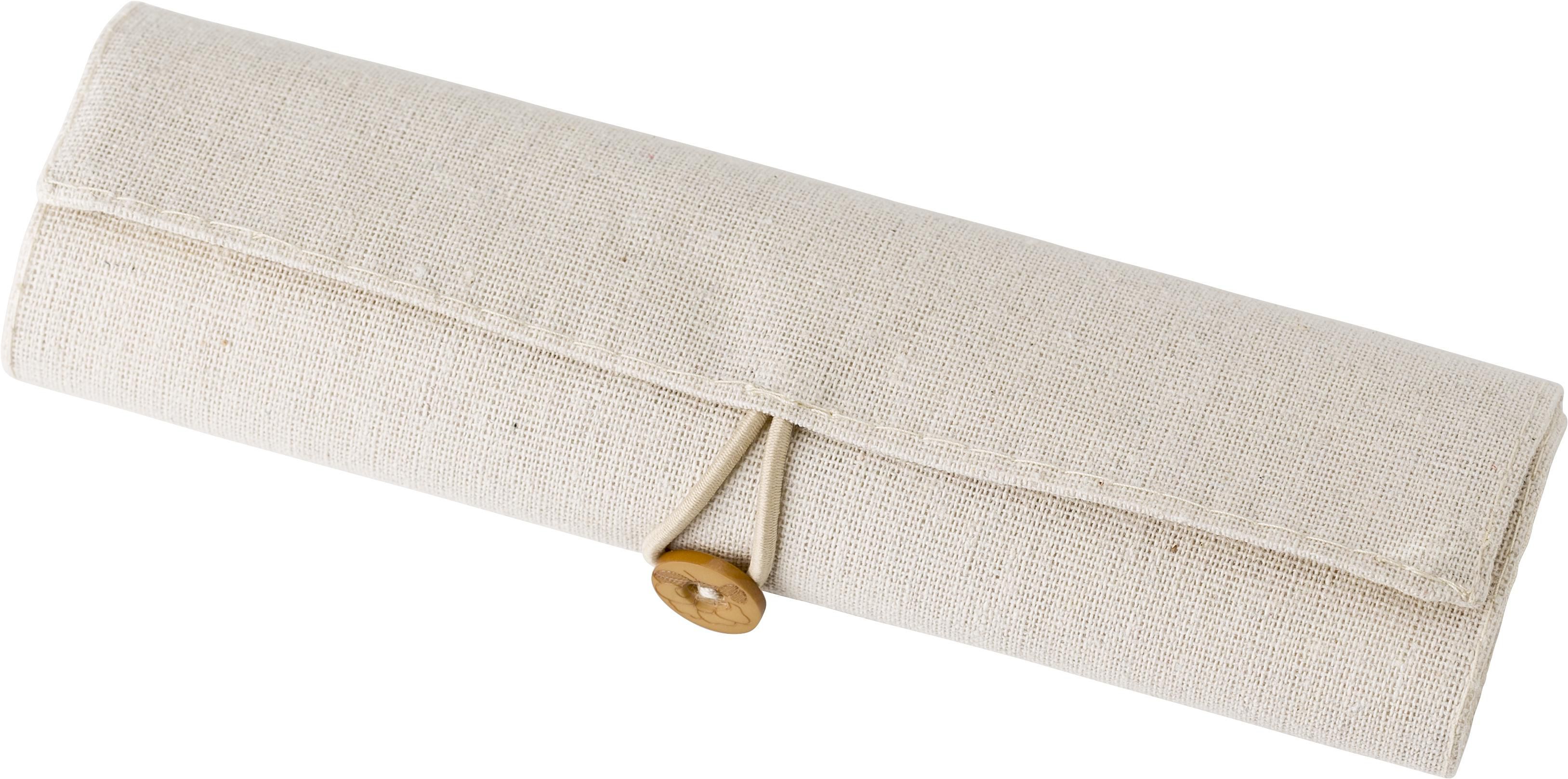 Estuche de lino con lápices Kate