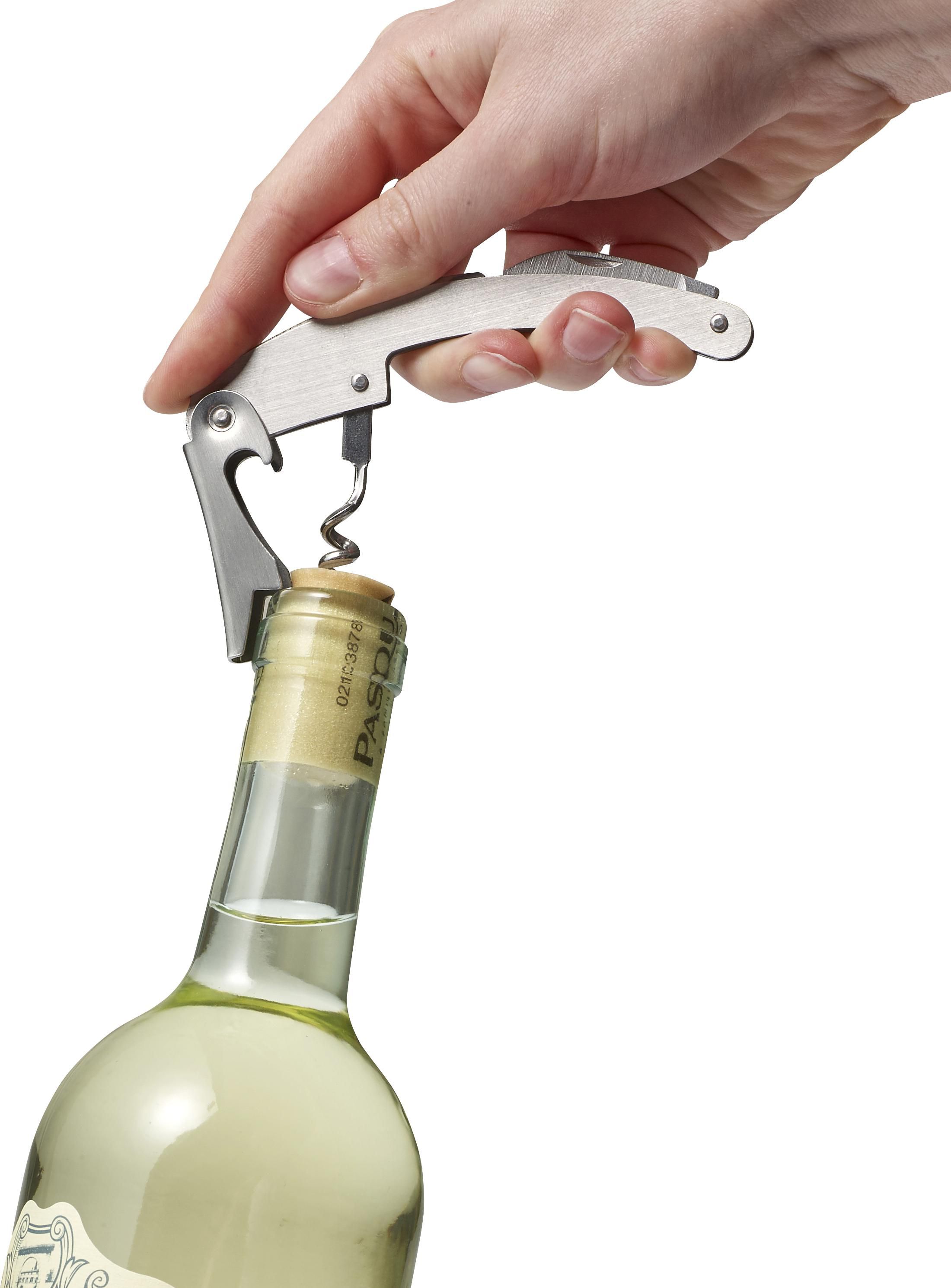 Set de vino de acero inox. Jeremy