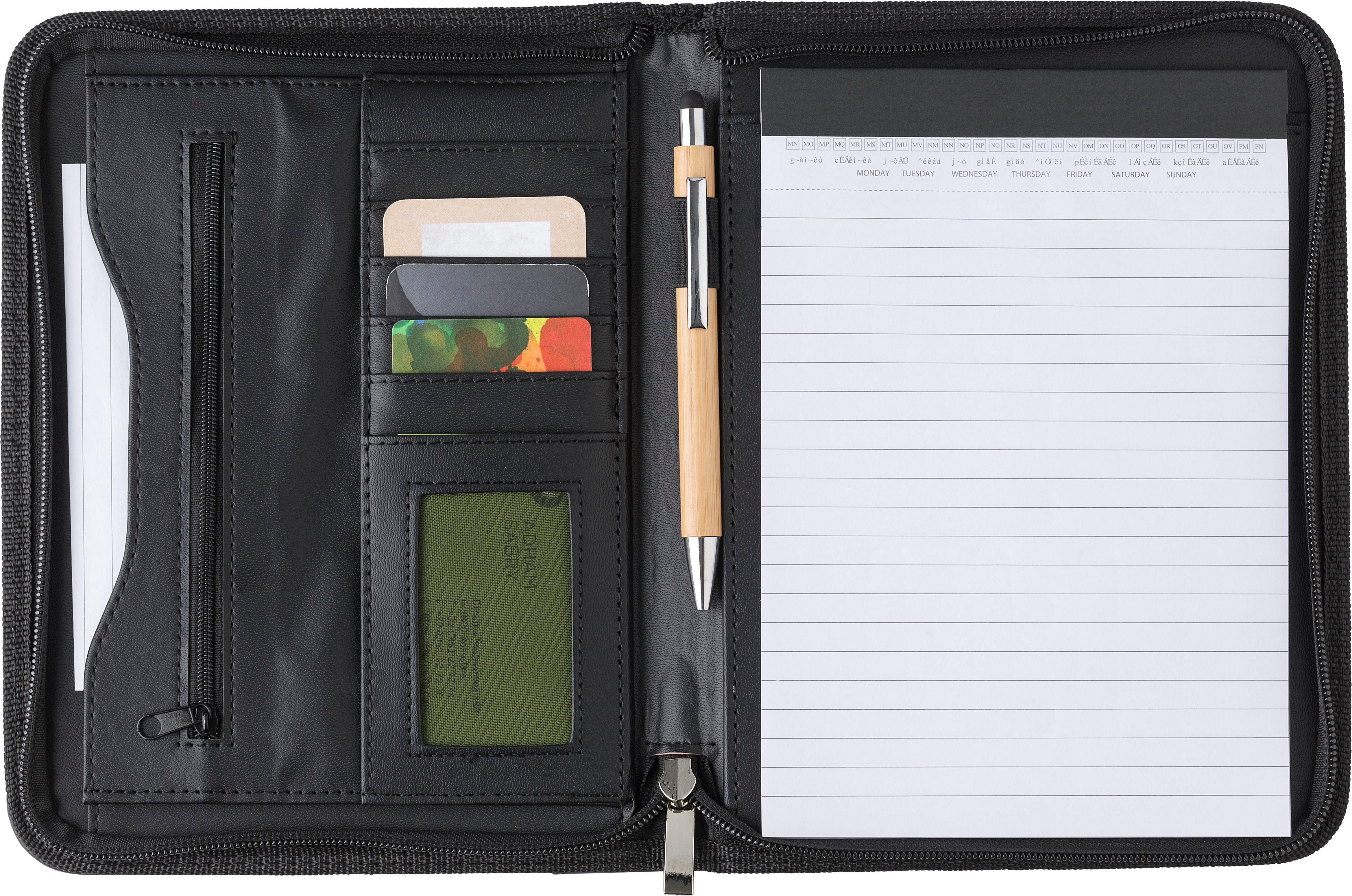 Portadocumentos de piel Rosa