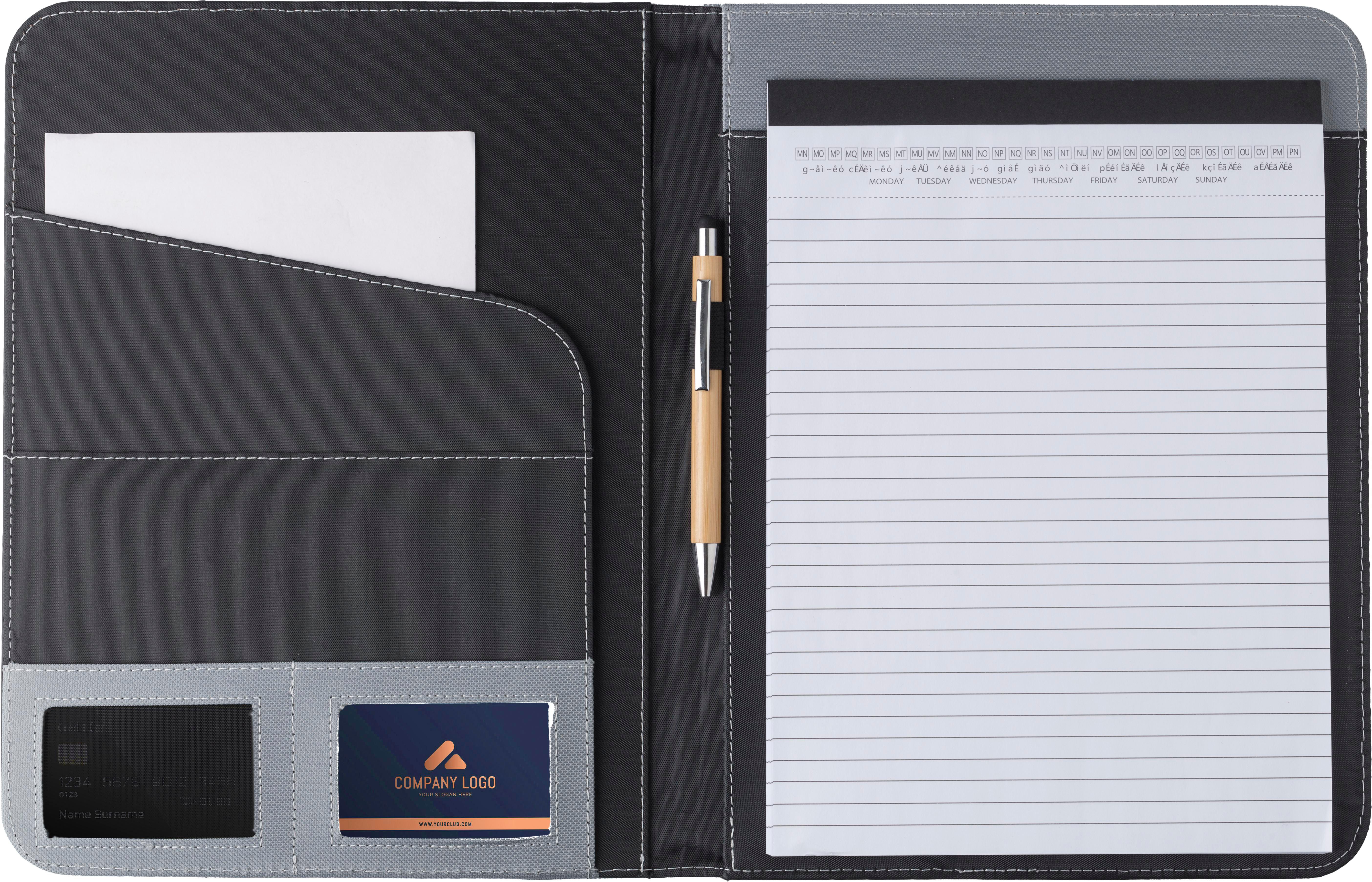 Portadocumentos de PU y poliéster Ivo