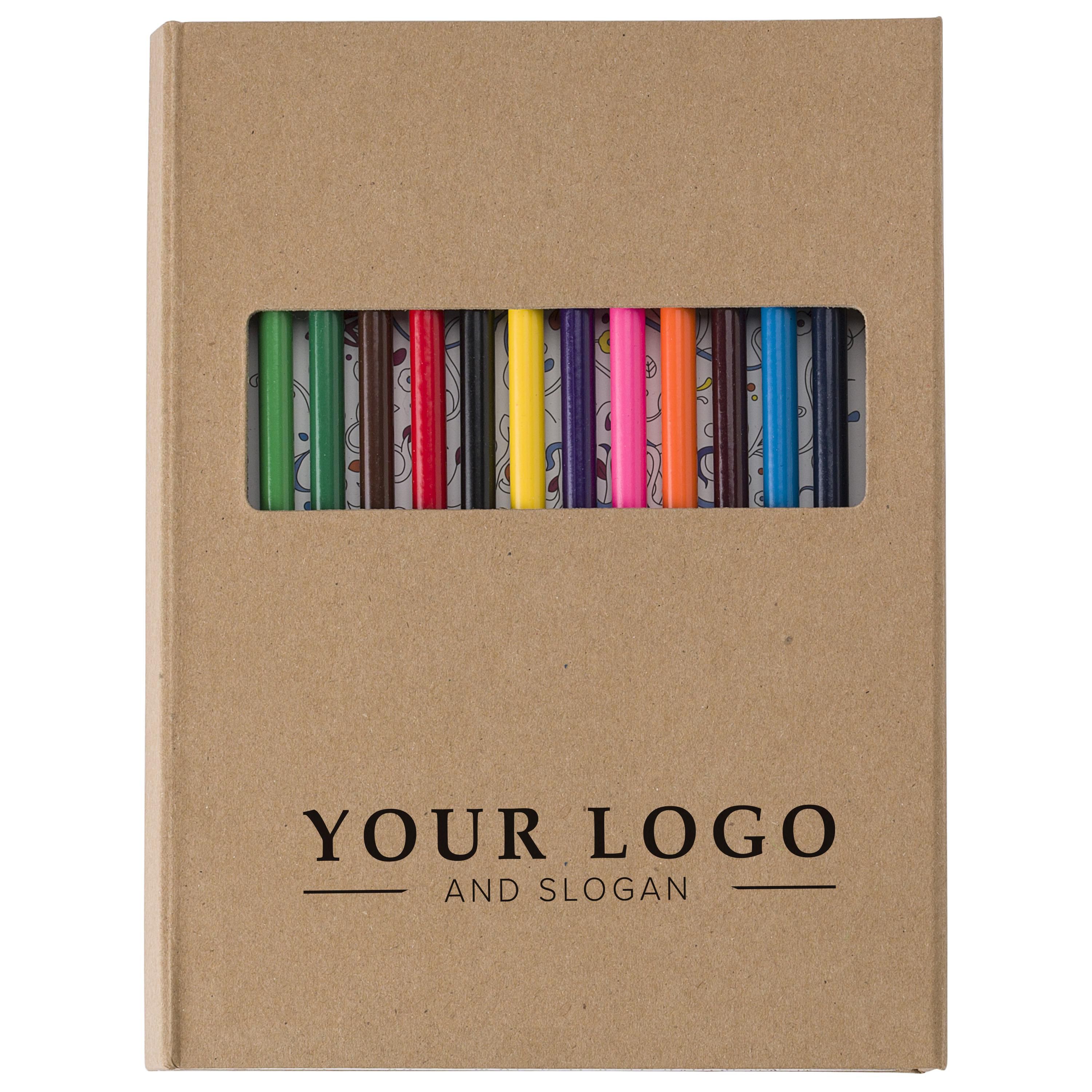 Set de dibujo de cartón con mandalas Kora