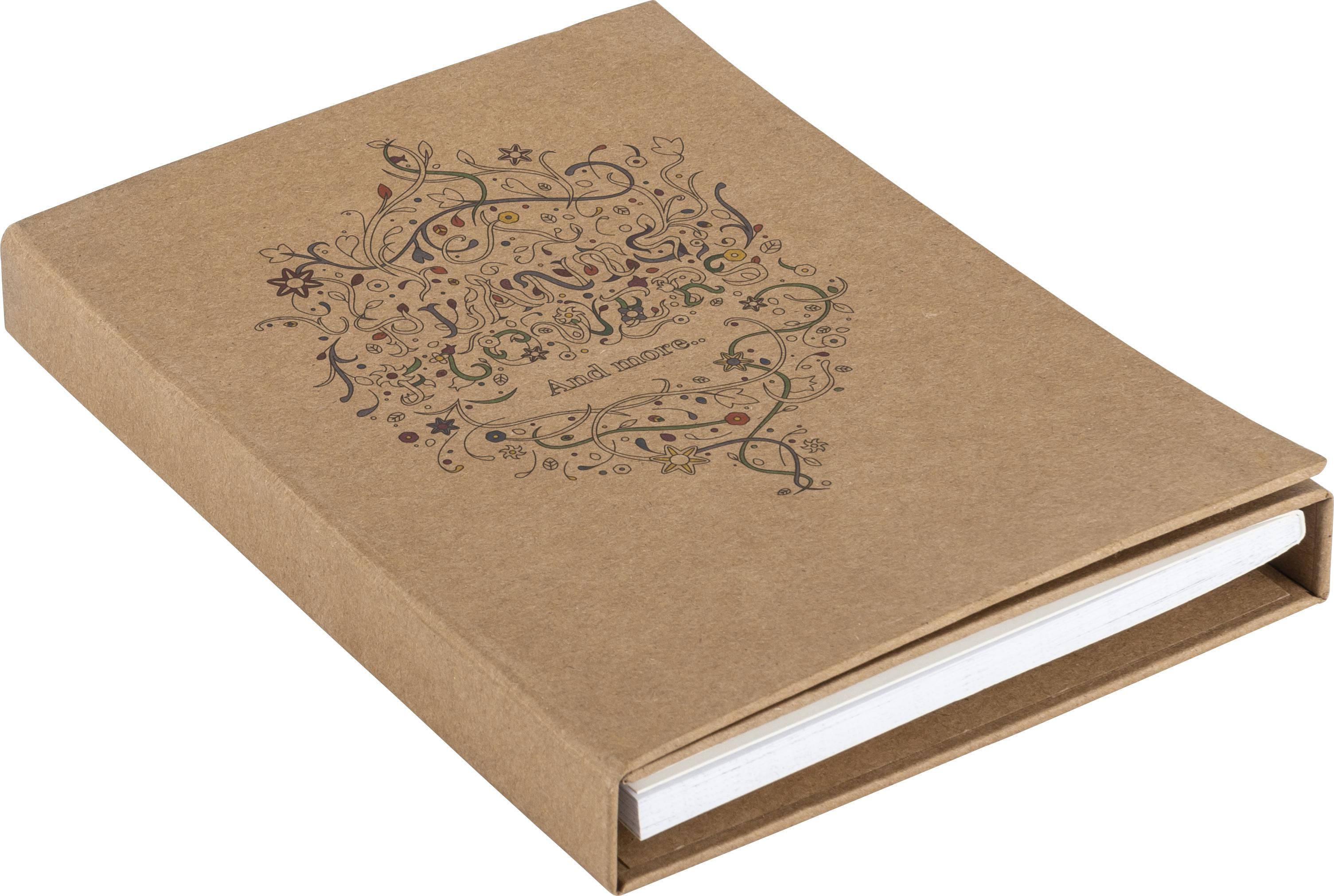 Set de dibujo de cartón con mandalas Kora