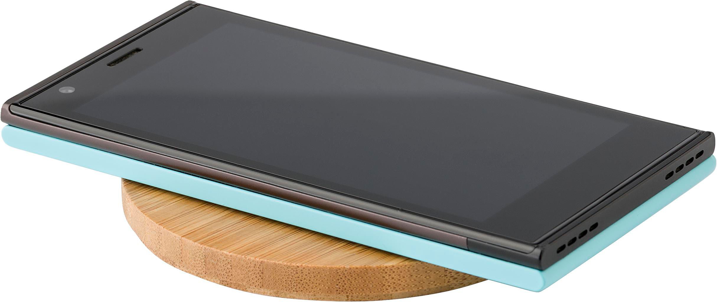 Cargador inalámbrico de bambú Fernando