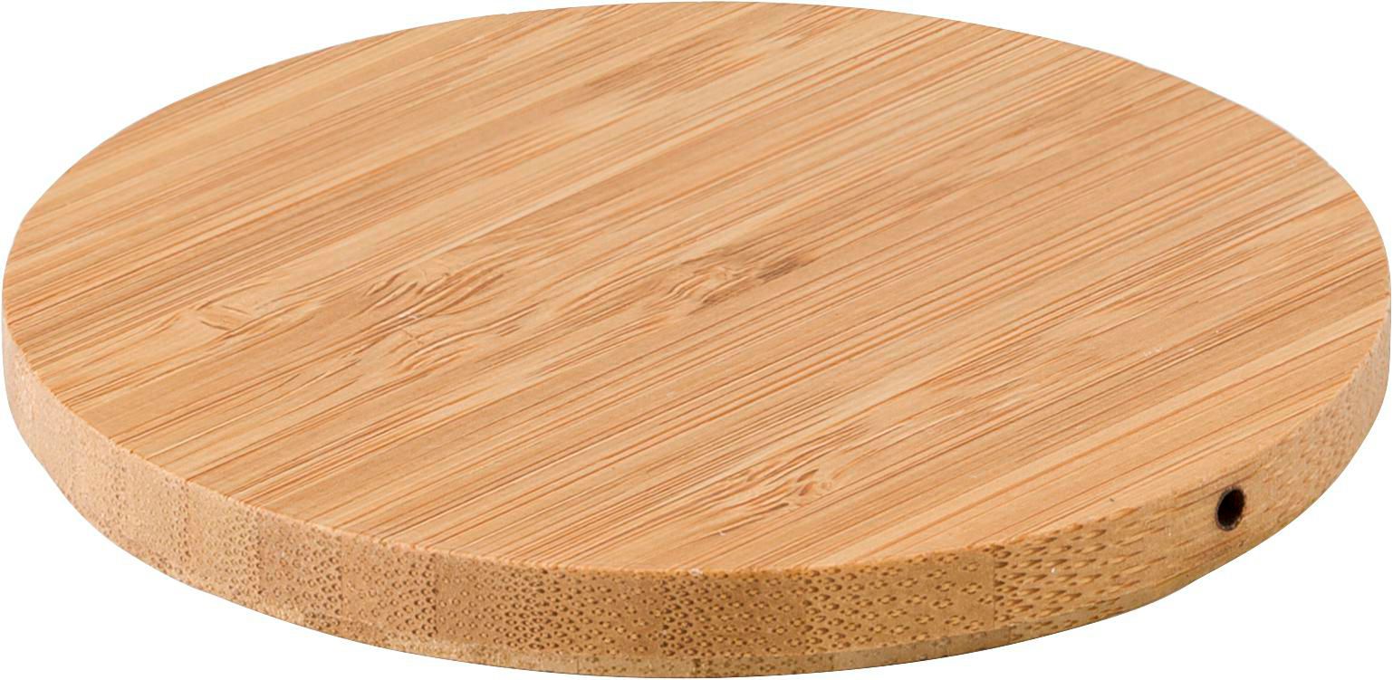 Cargador inalámbrico de bambú Fernando