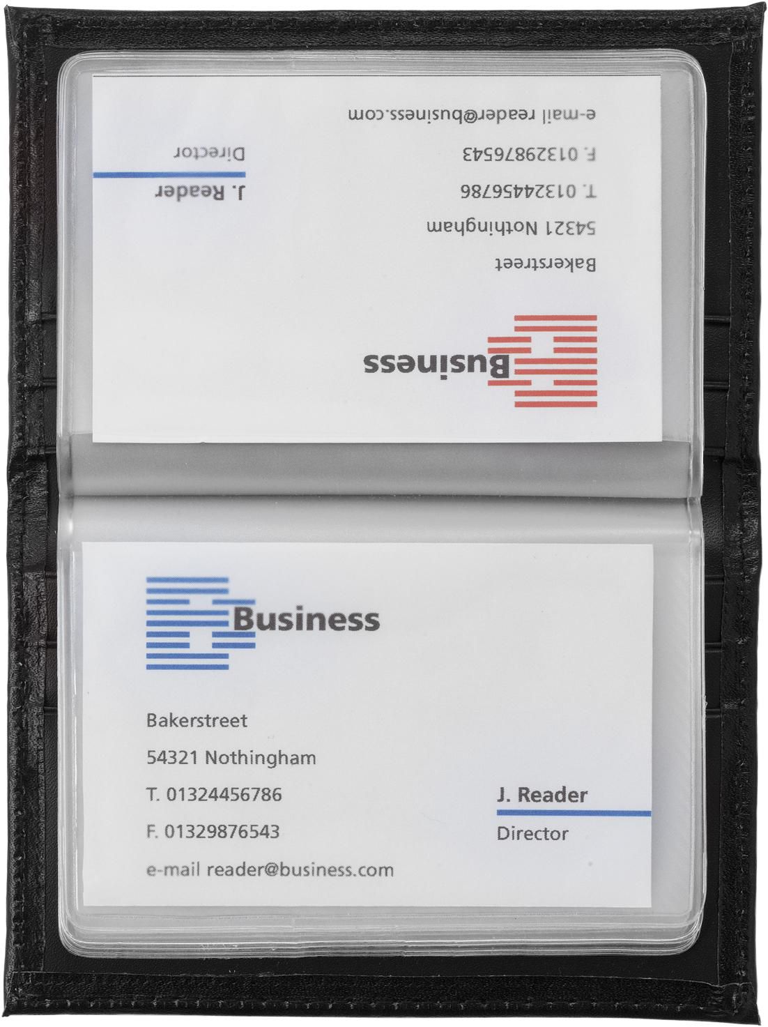 Tarjetero de piel Bethany