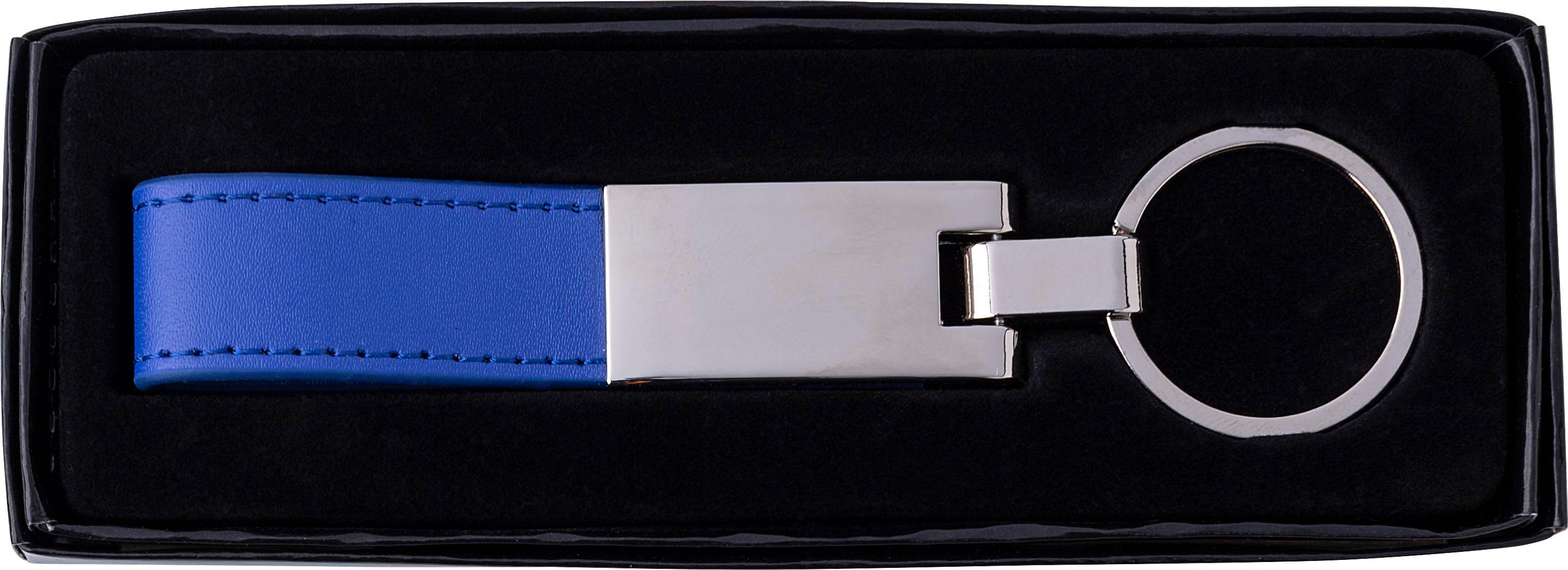 Llavero de acero y PU Keon