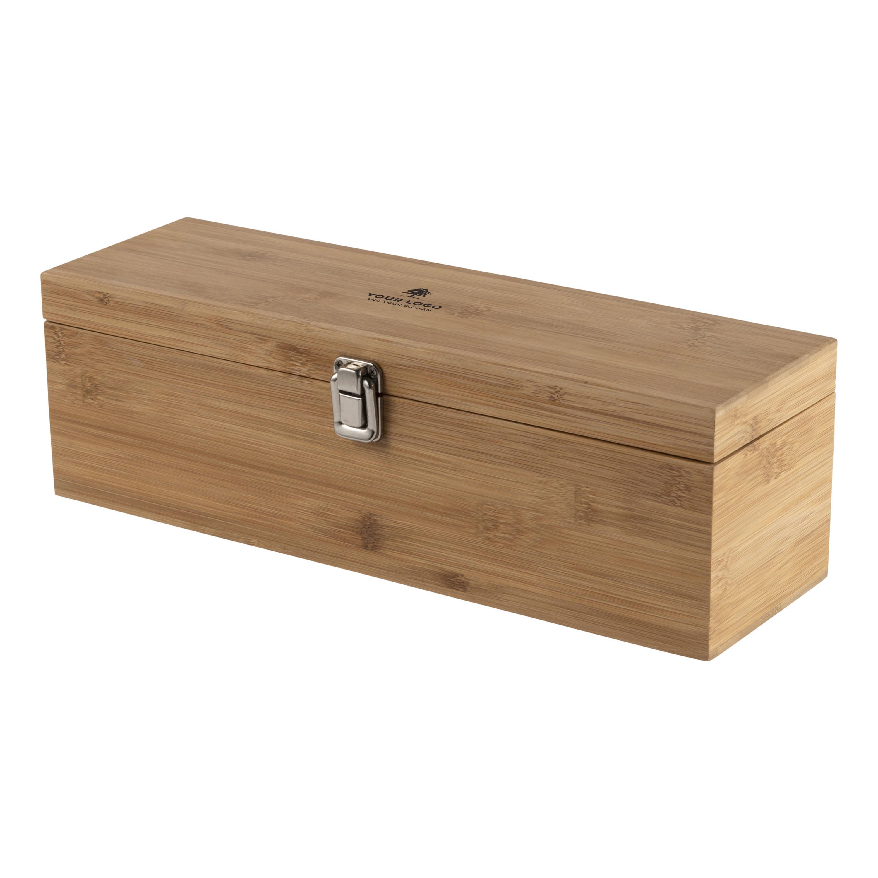 Set de vino de bambú Gareth