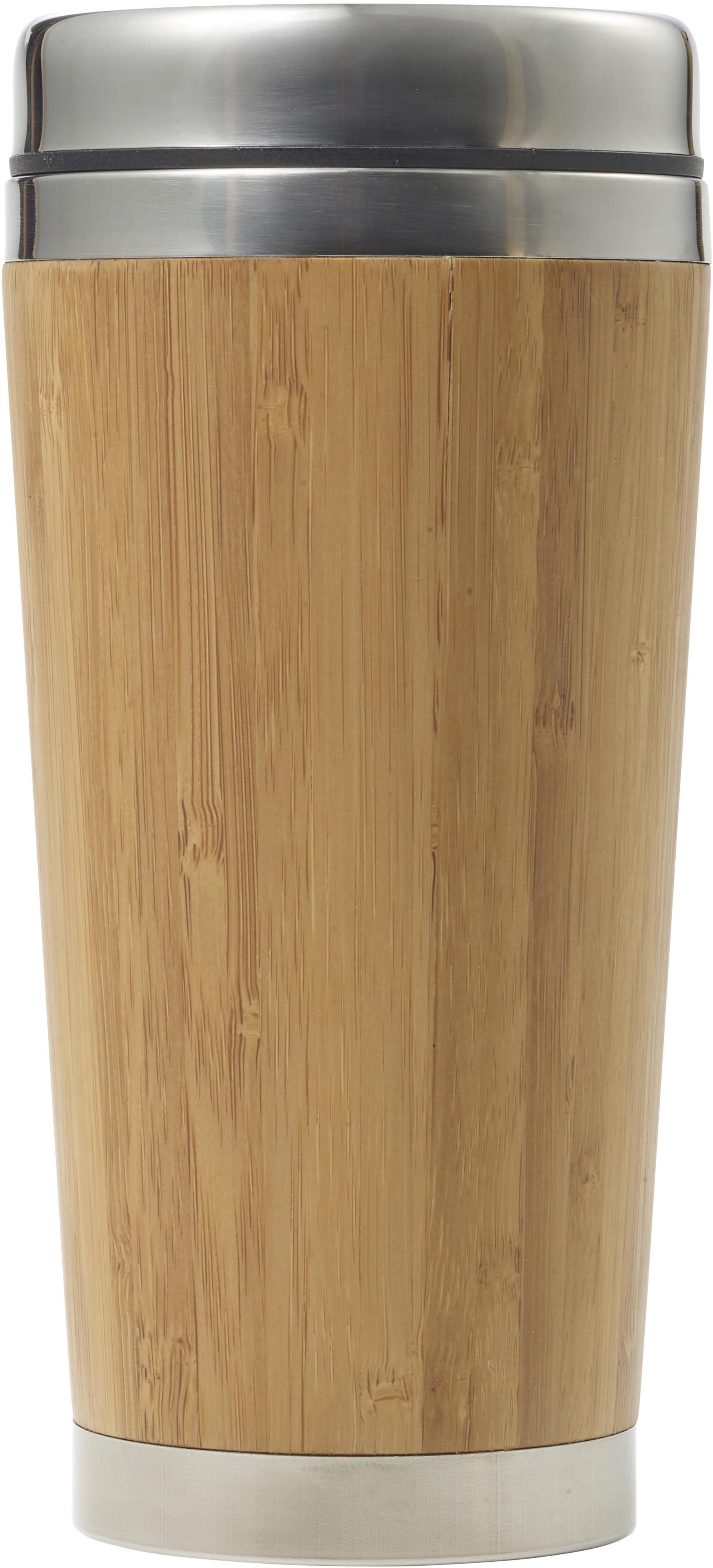 Vaso termo de bambú y acero inox. Sabine