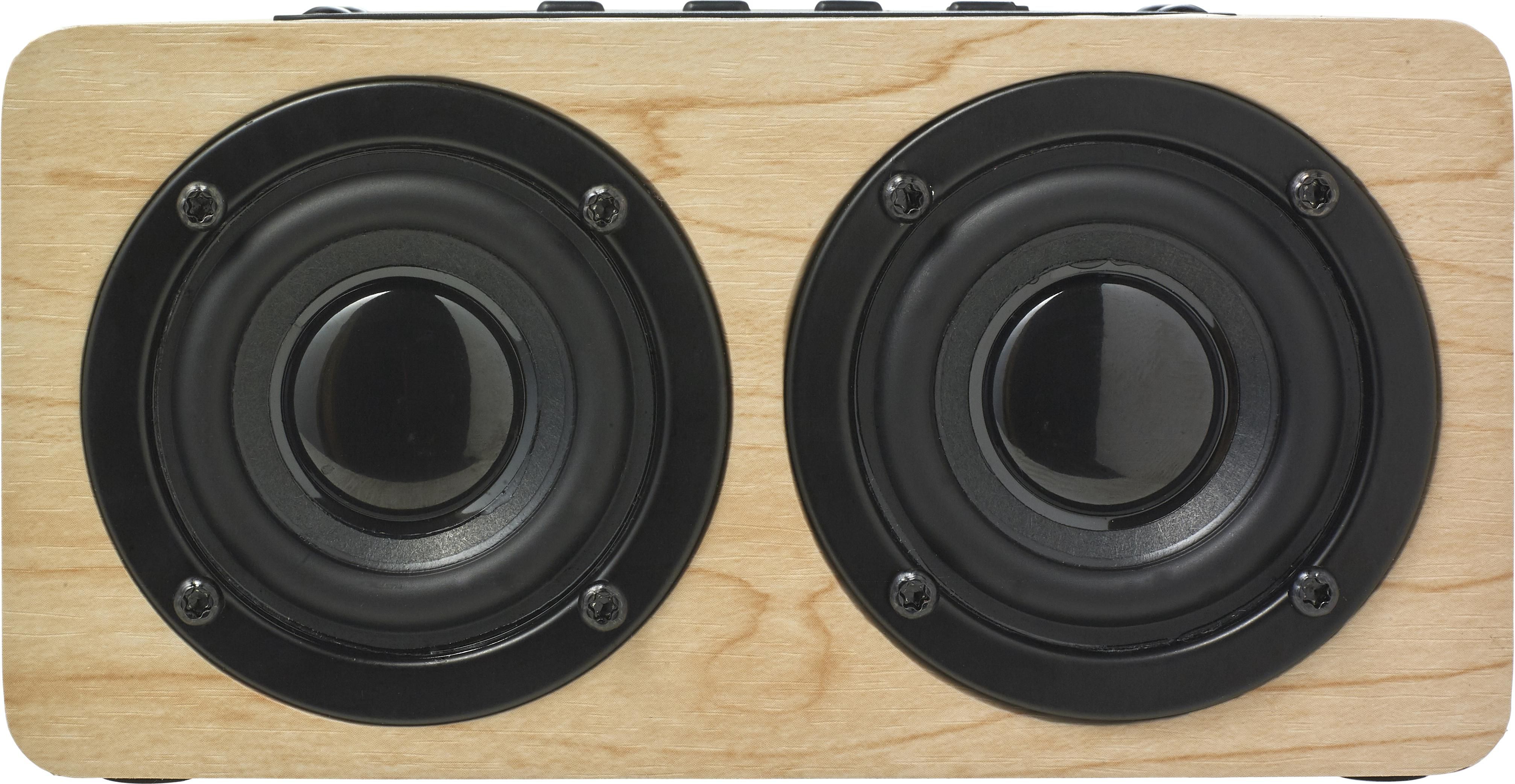 Altavoz inalámbrico de madera Adrienne