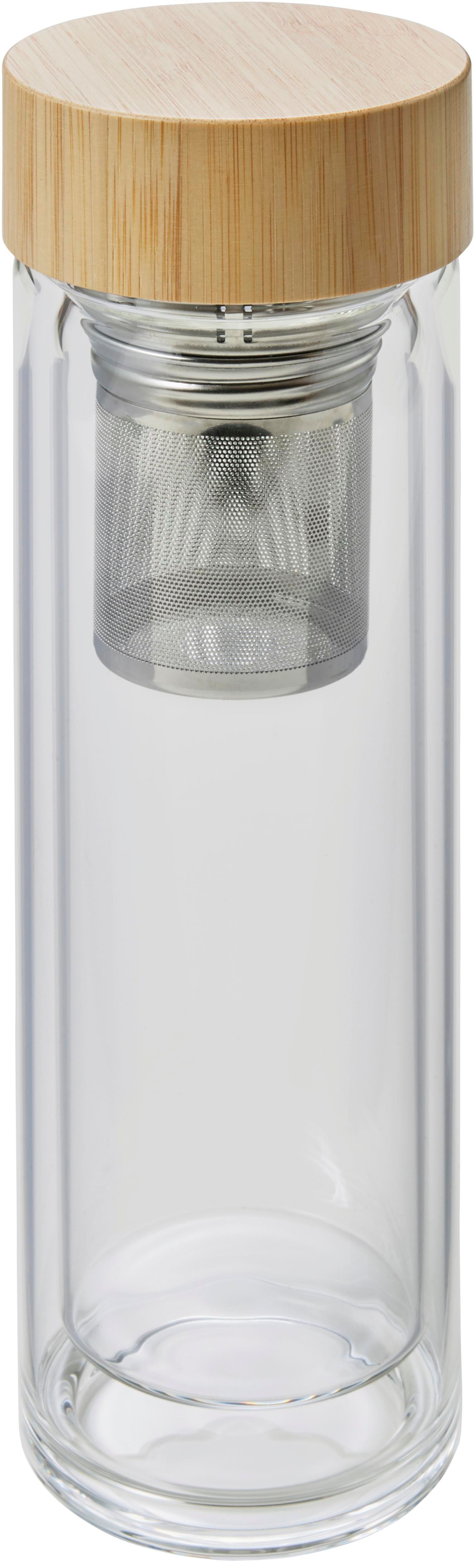 Termo de cristal y bambú Vicente