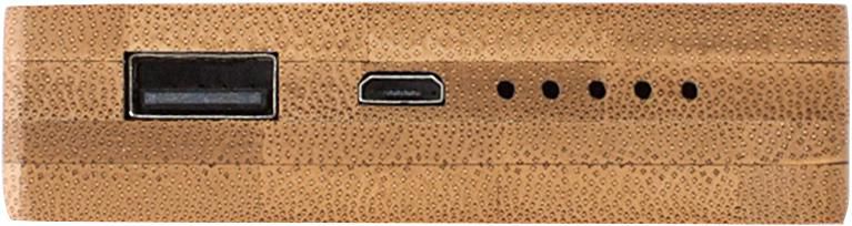 Power Bank inalámbrico de bambú Walter