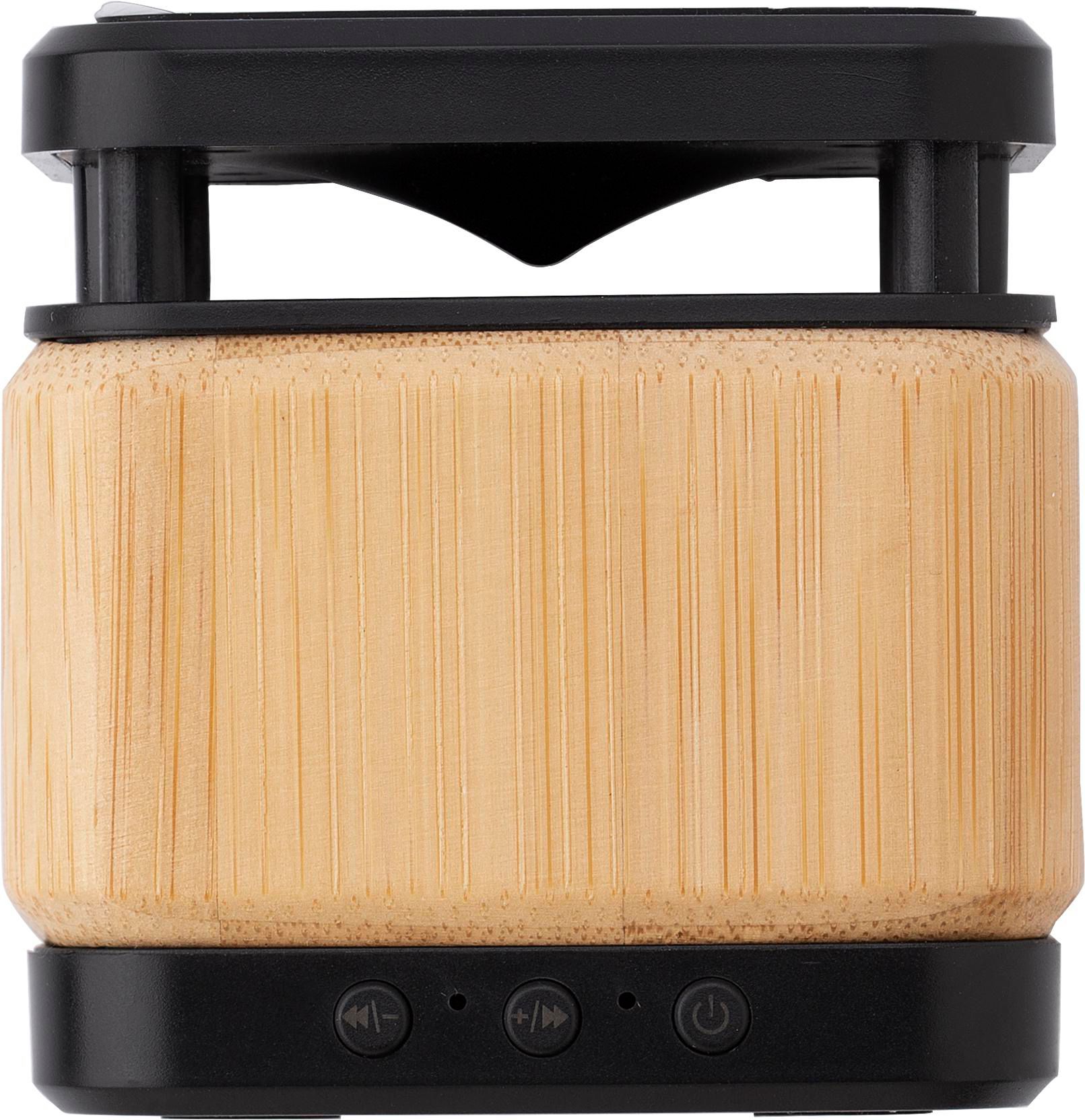 Altavoz inalámbrico y cargador de bambú Nova