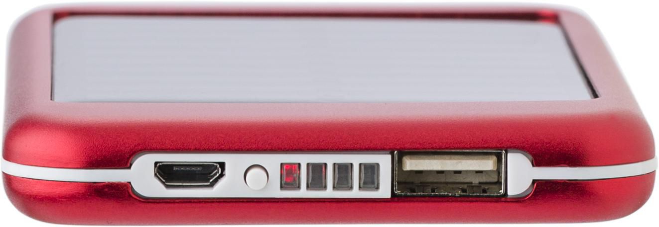 Power Bank solar de aluminio Drew