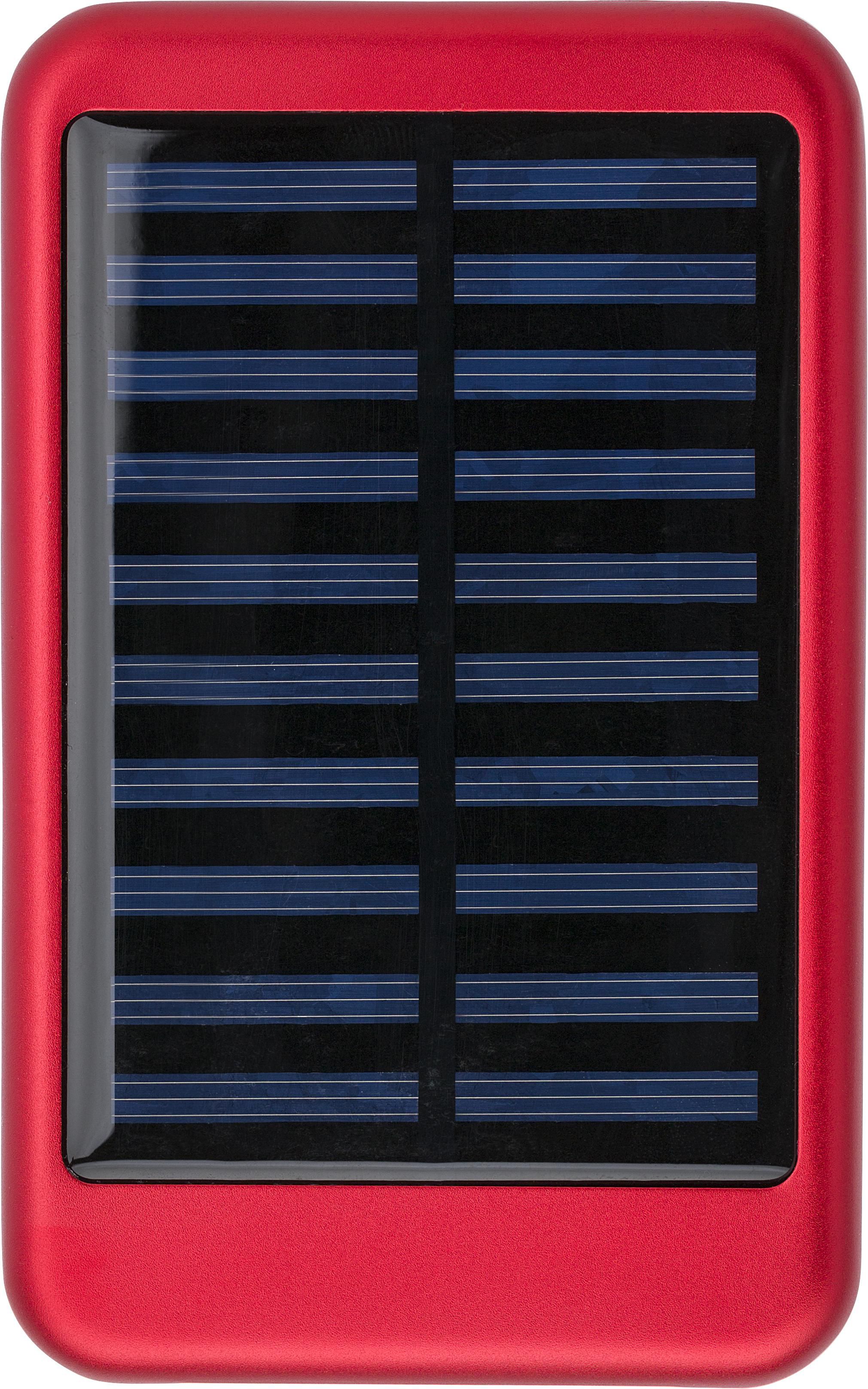 Power Bank solar de aluminio Drew