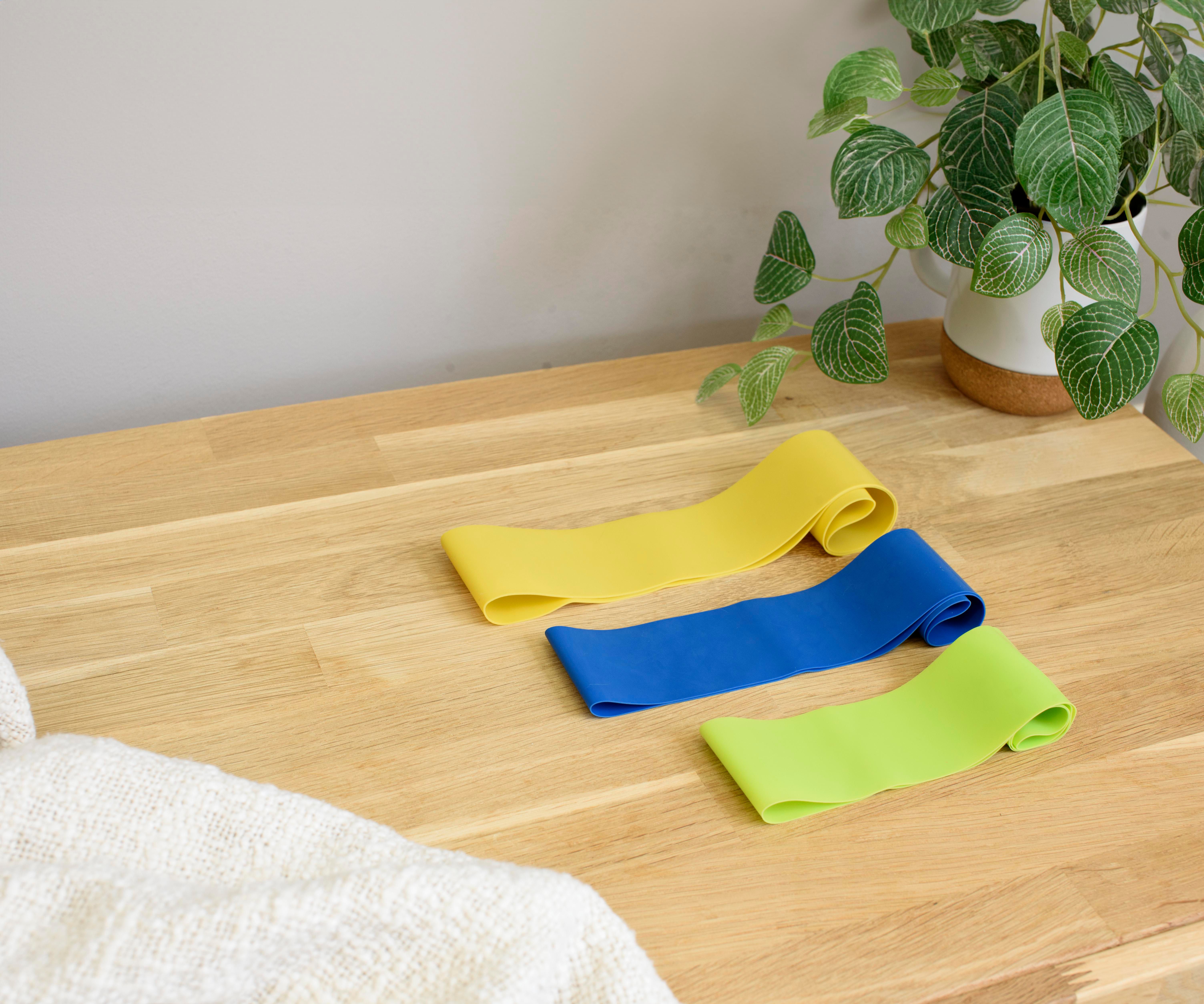 Set de 3 bandas elásticas para fitness Bettina