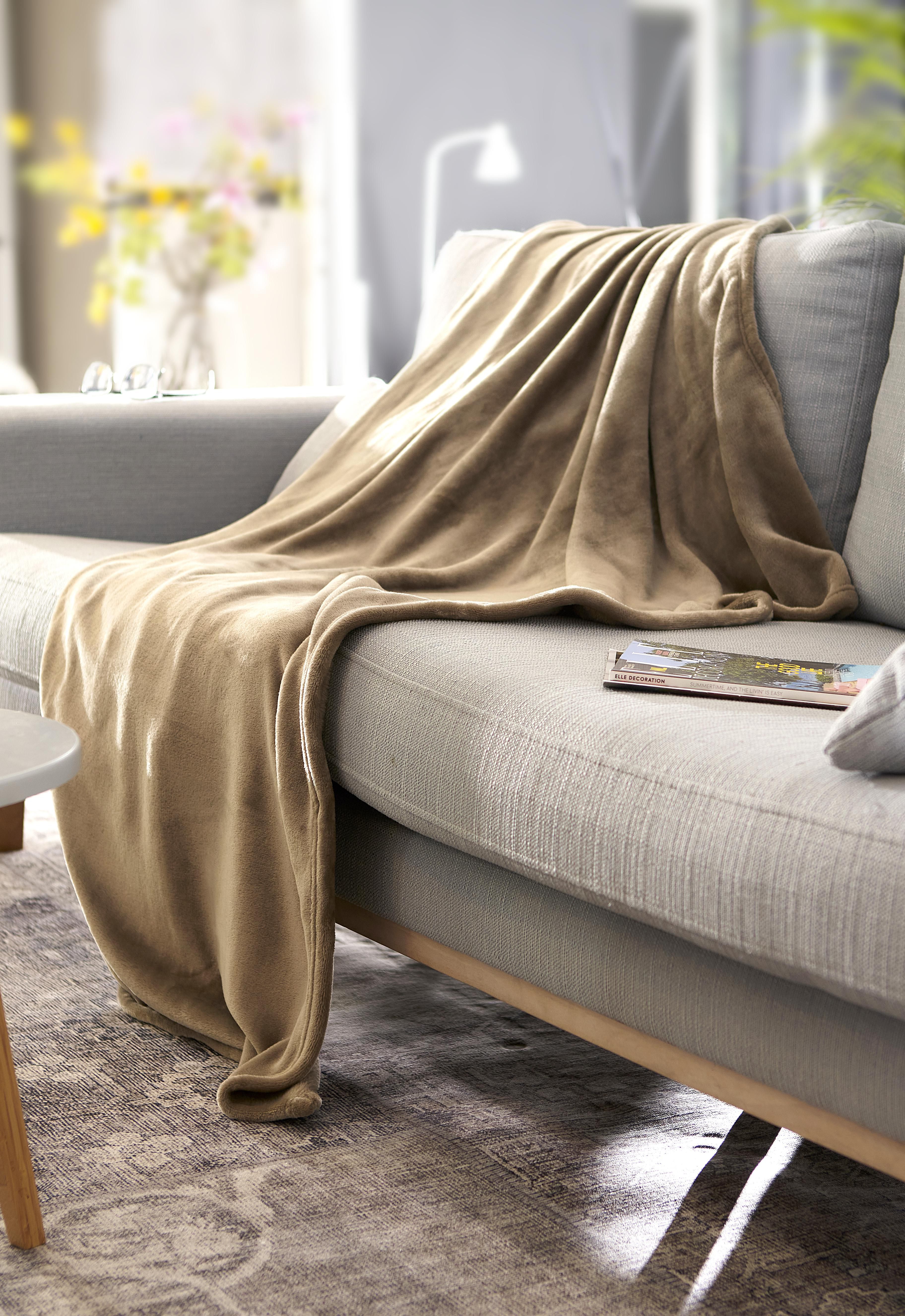 Manta polar de franela Sean