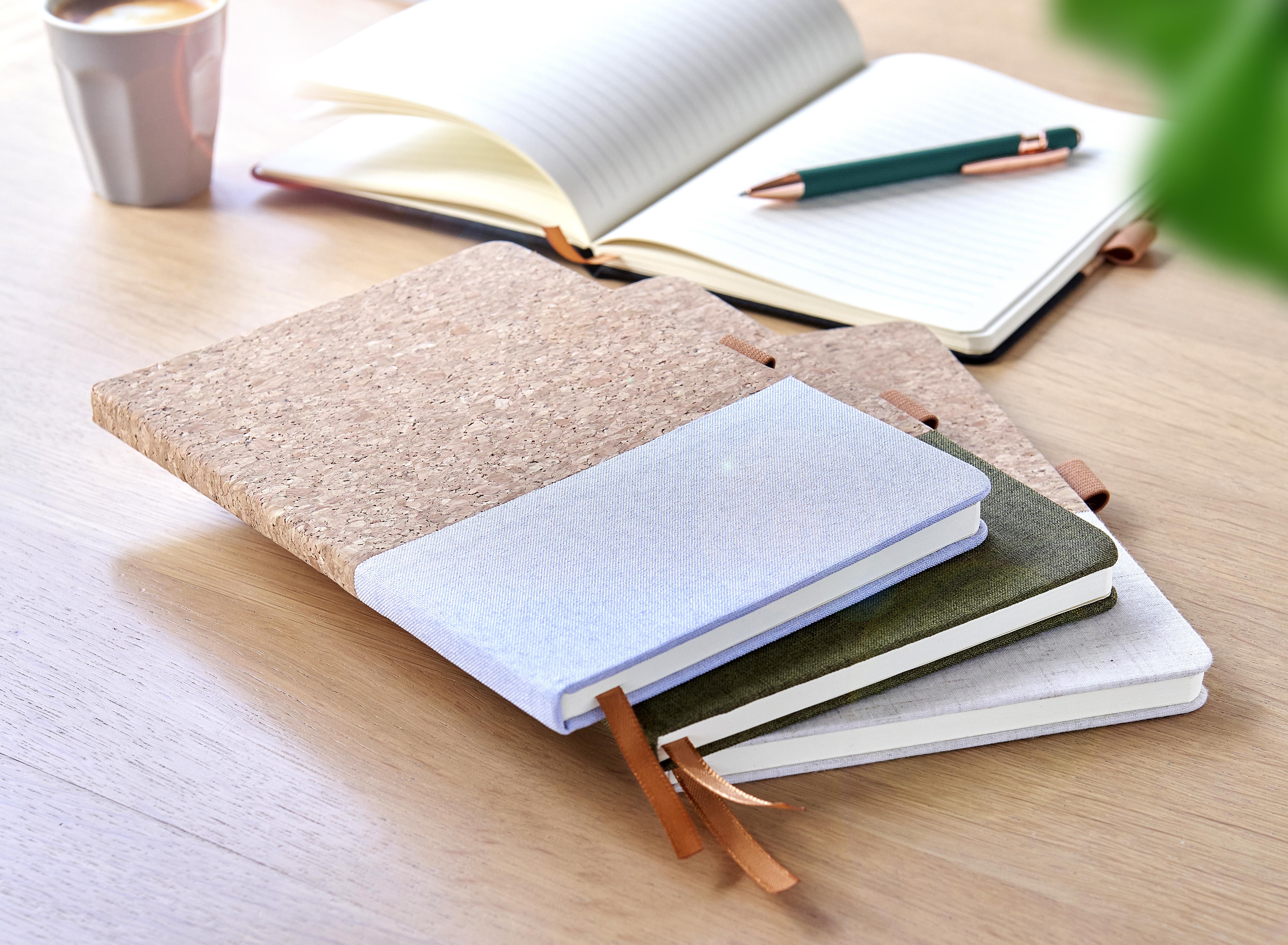 Cuaderno de corcho y algodón Trevor