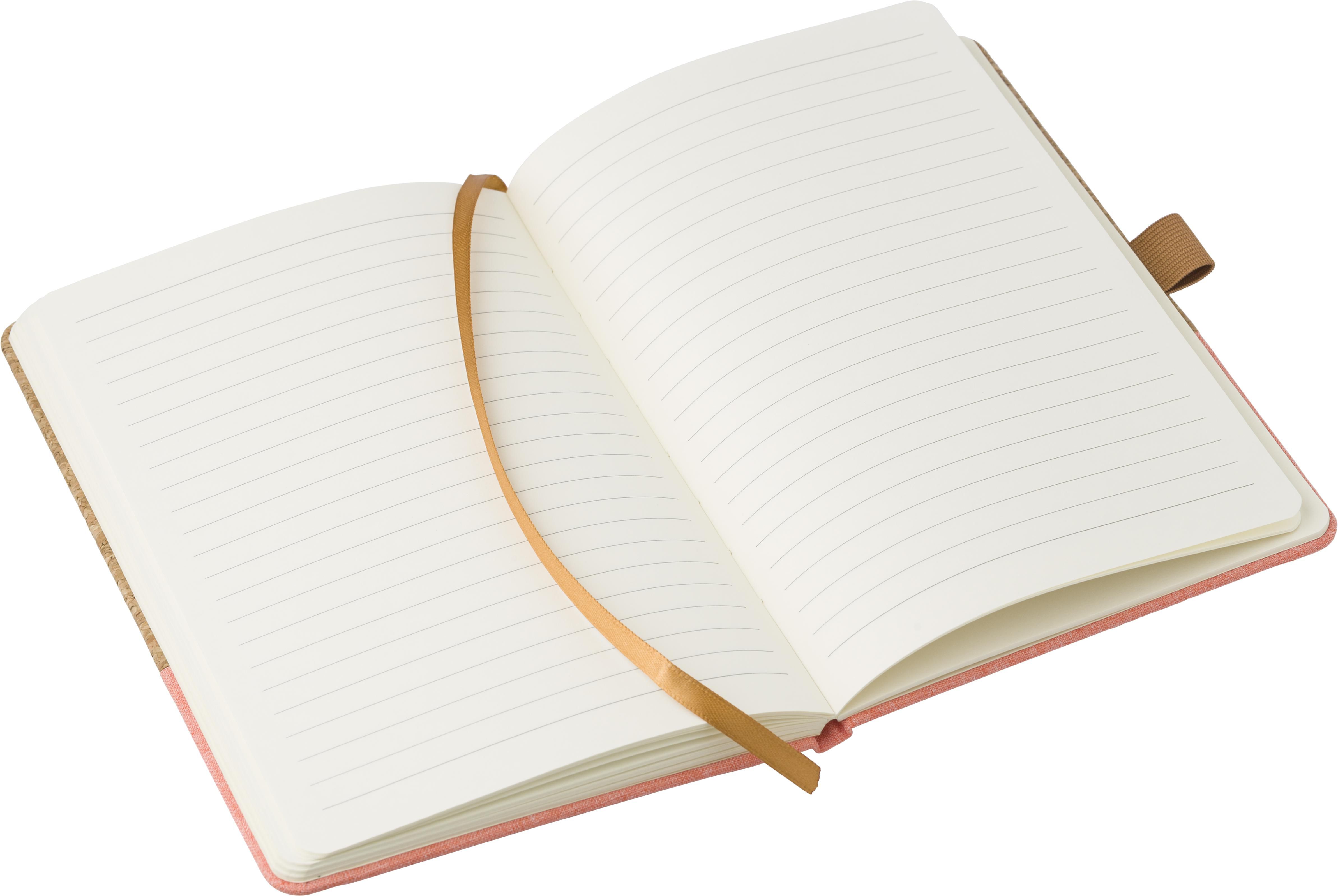 Cuaderno de corcho y algodón Trevor