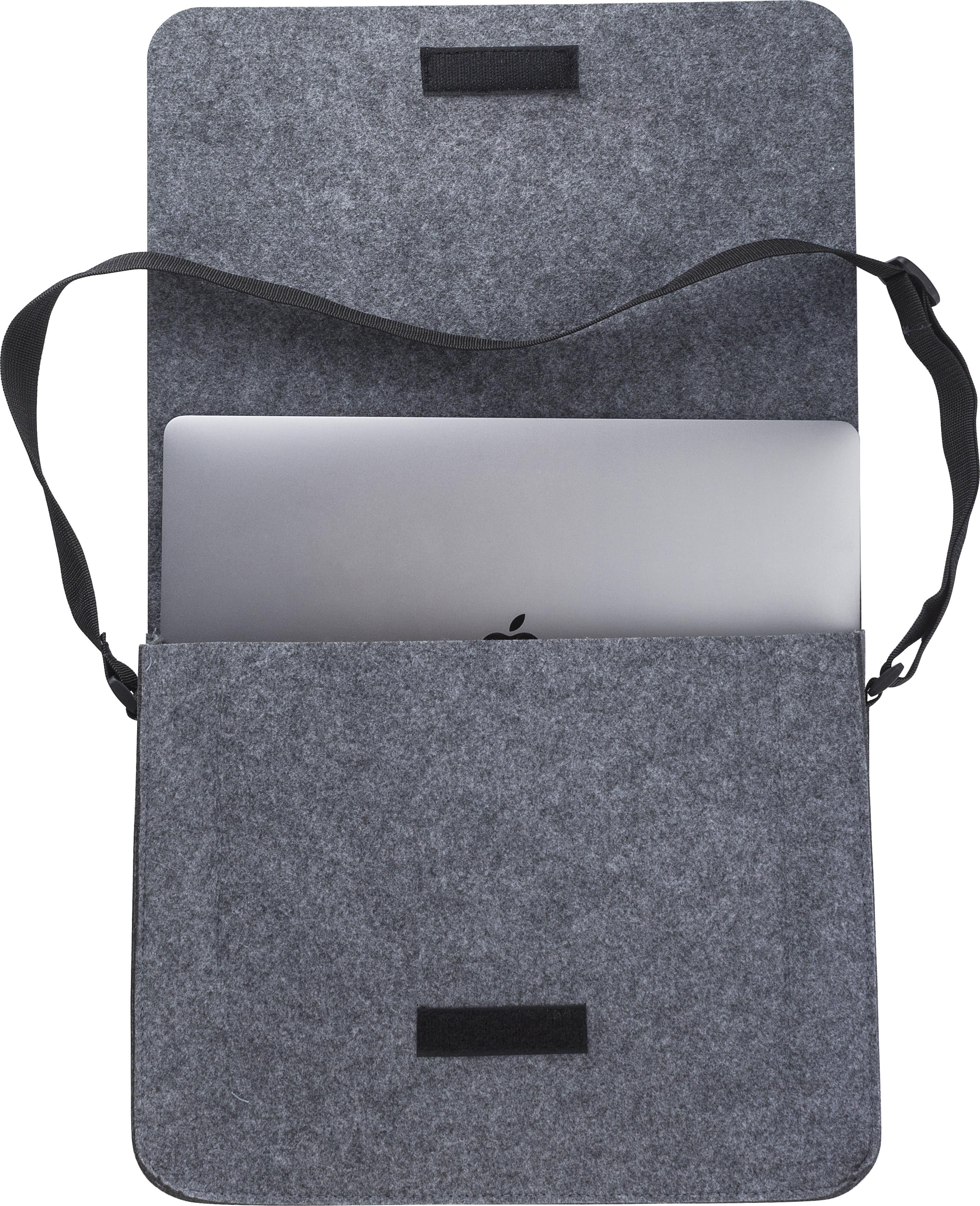 Bolsa bandolera de fieltro rPET Layla