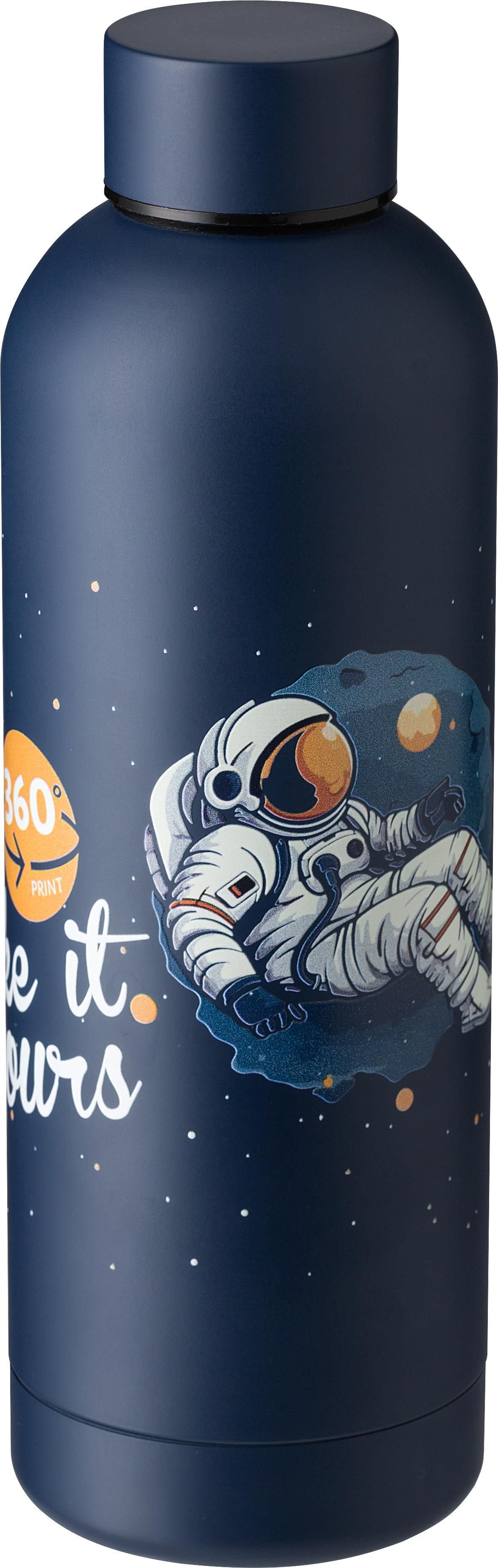 Botella termo de acero inox. reciclado Isaías