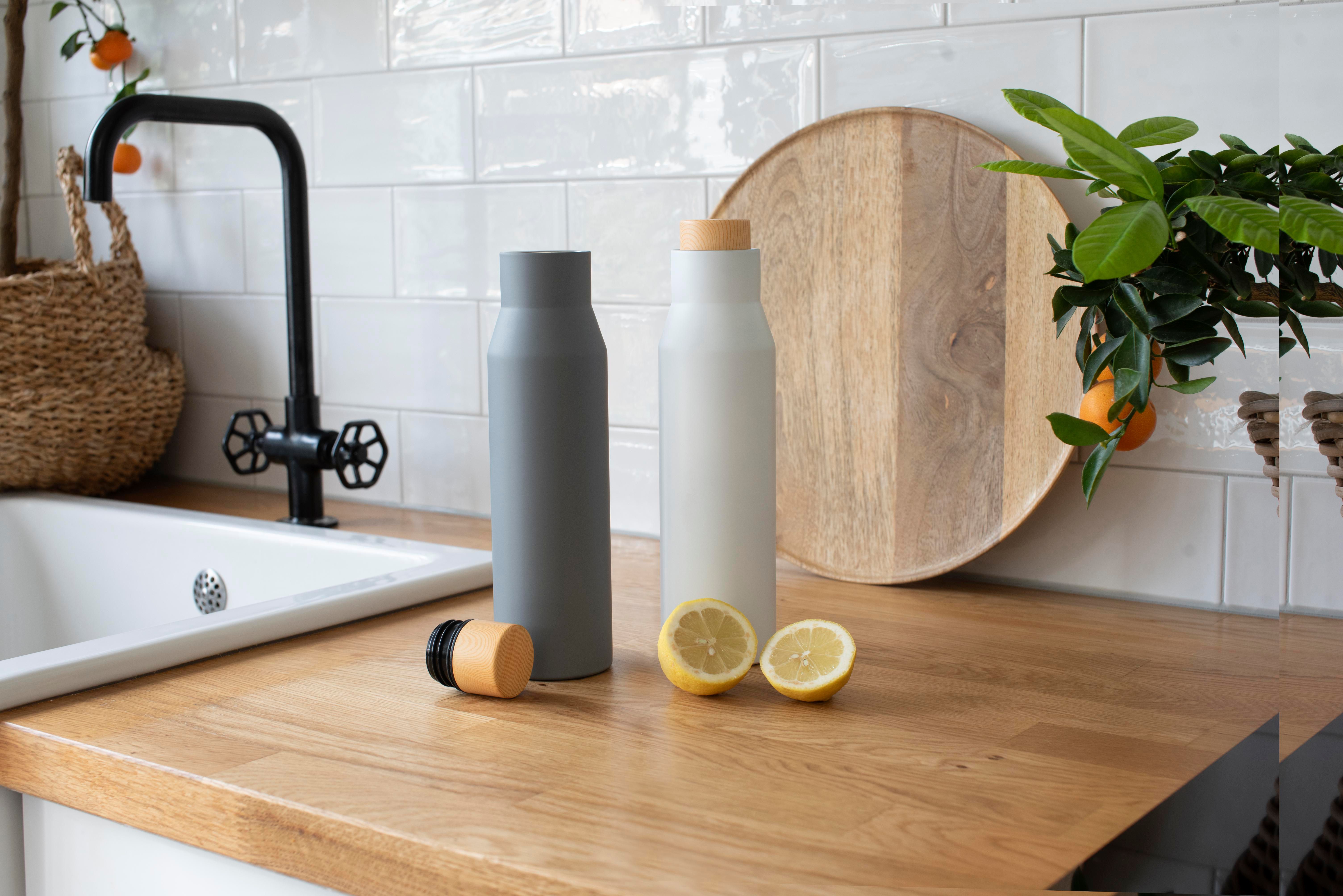 Botella termo de acero inox. Christian