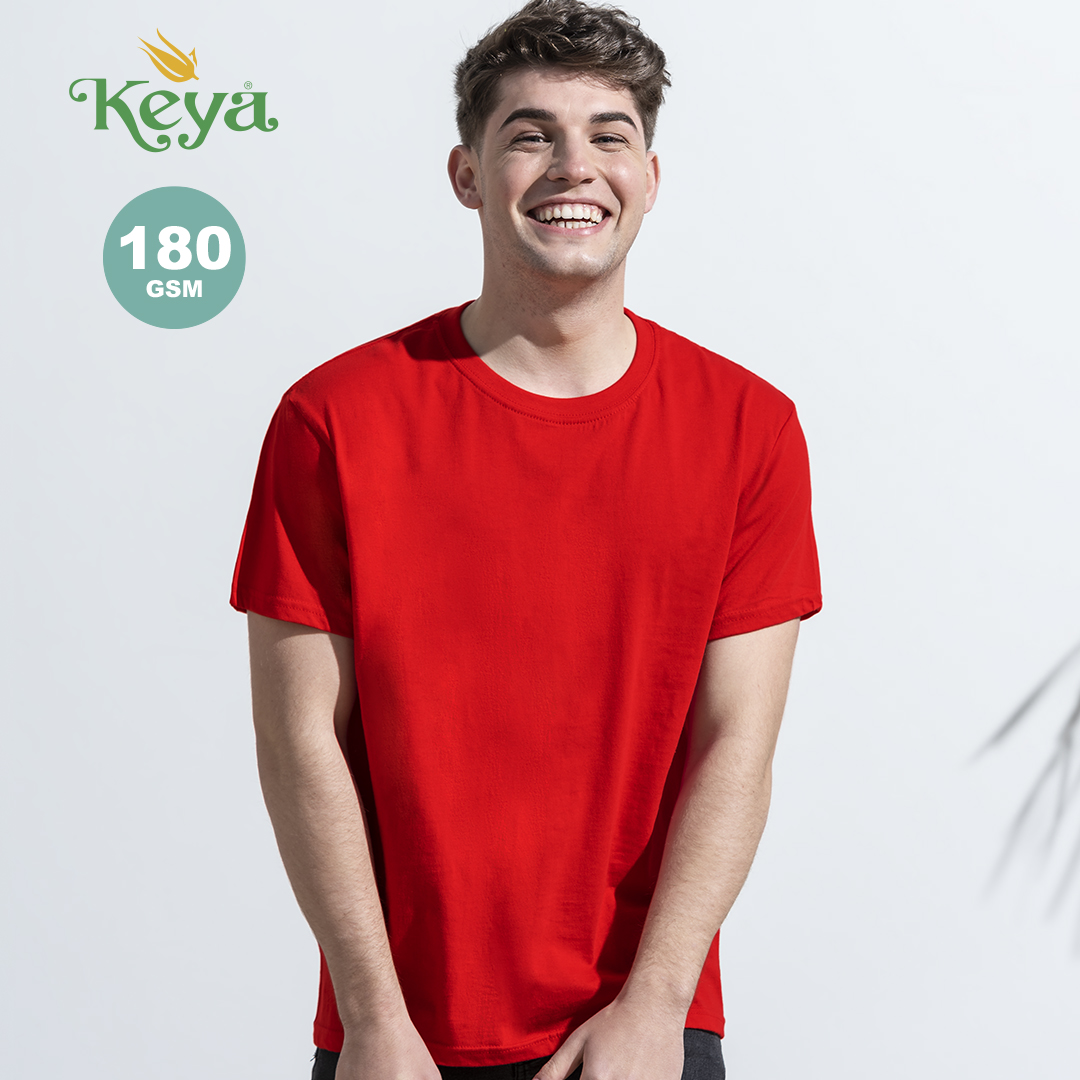 Camiseta Adulto Color "keya" MC180