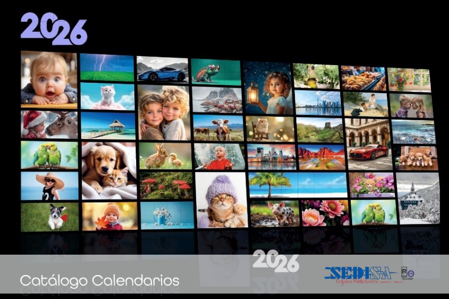 Encárganos tu calendario 2026 promocional