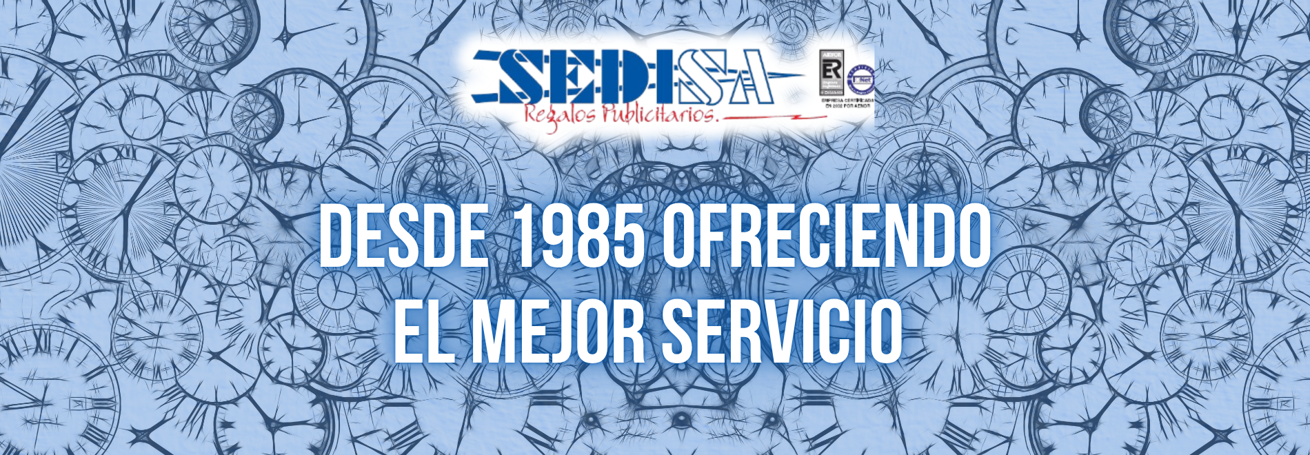 Sedisa más de 40 años tabajando el marchandasing