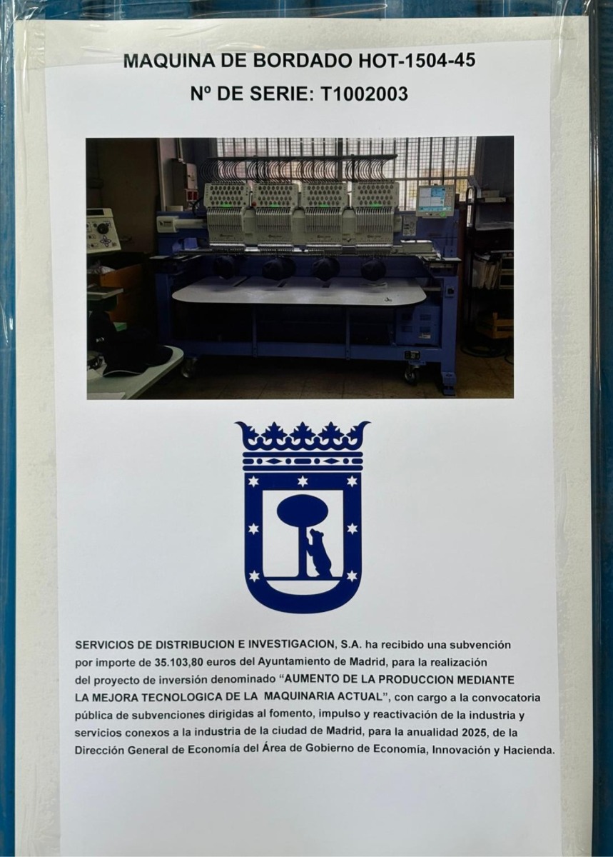 Subvención bordados